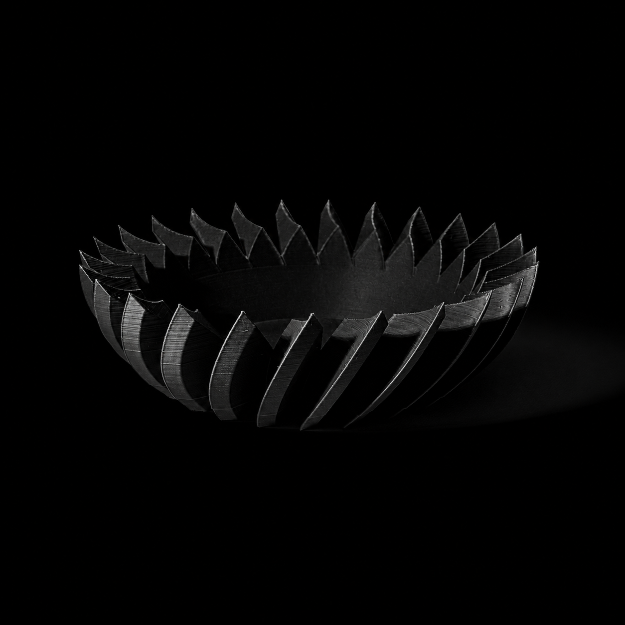 Modern Machine Vesper Bowl showing a sleek, minimalist ceramic bowl with a smooth, matte finish and clean design.