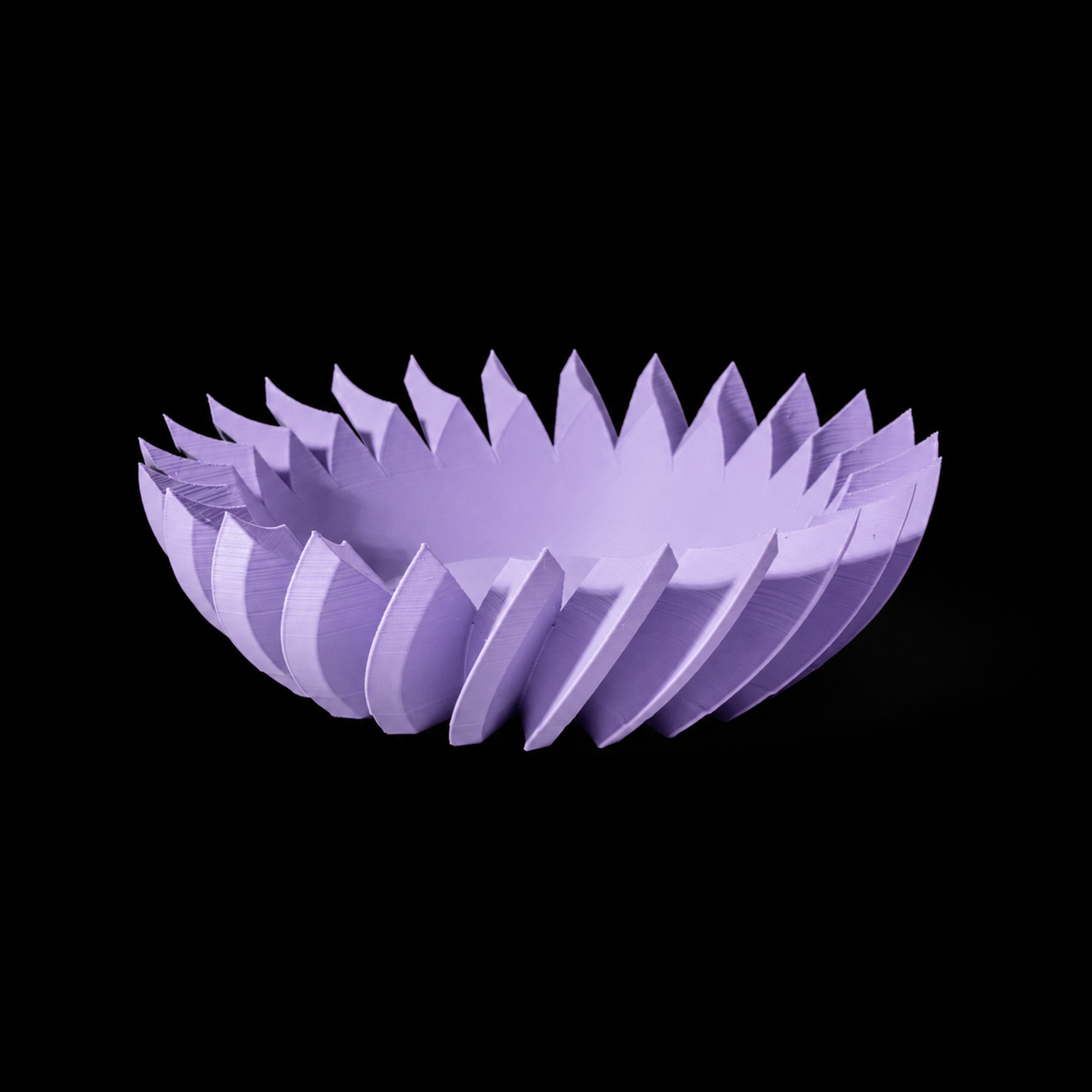 Modern Machine Vesper Bowl showcasing a sleek, stylish bowl with a smooth finish and contemporary design.