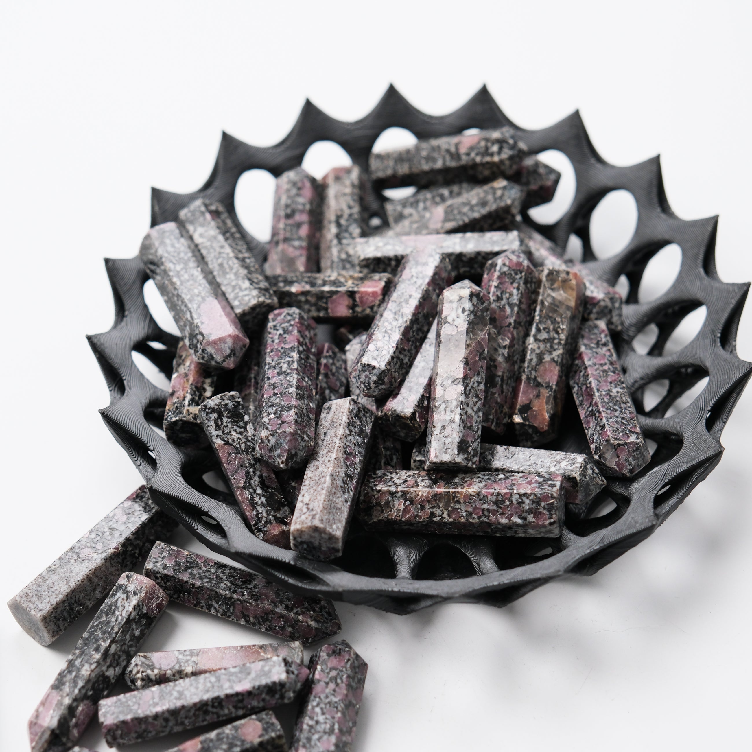 Noctis Studio Ruby in Matrix single gridding point, a precision jewelry-making tool with a vibrant ruby design.