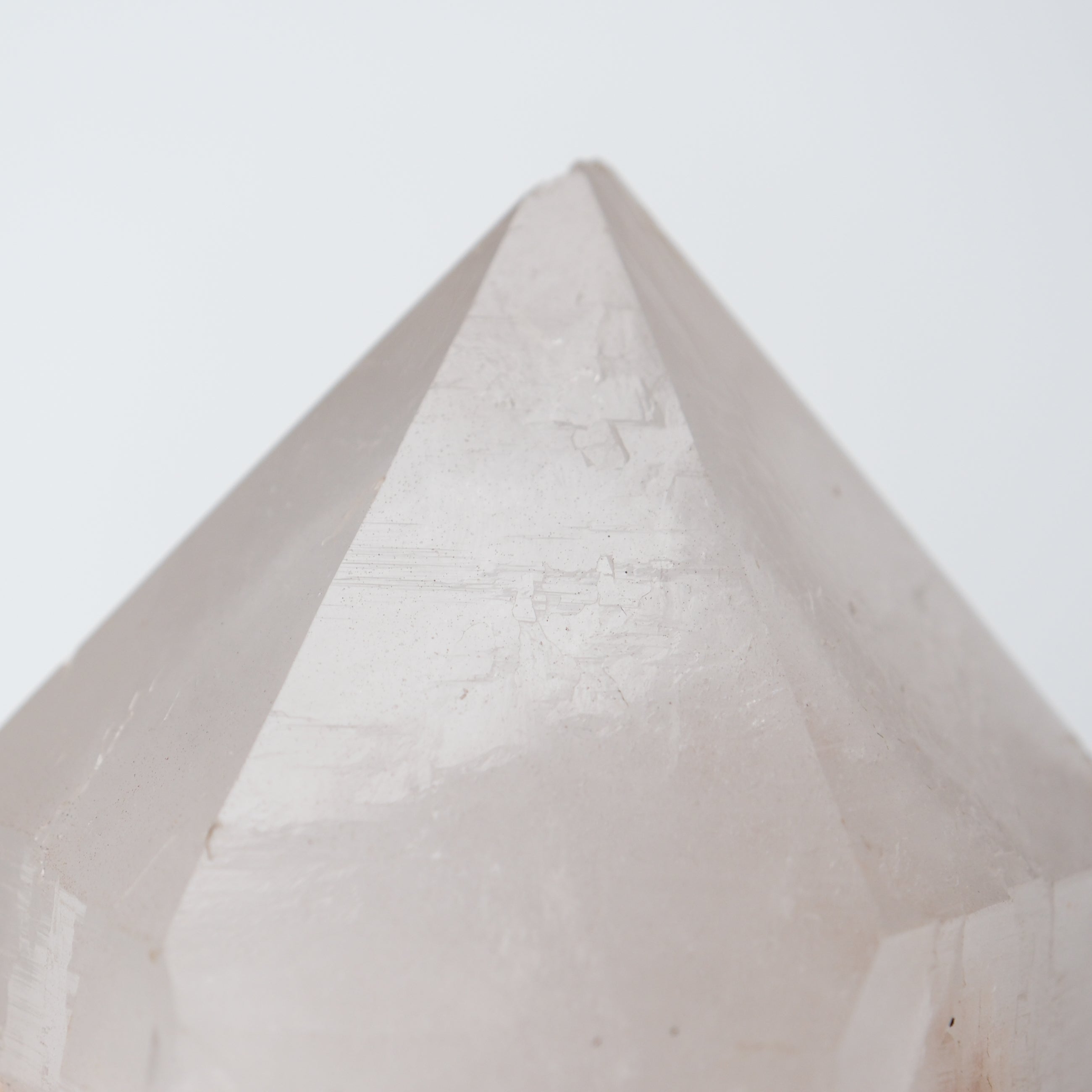Himalayan Quartz Cluster from Noctis Studio showcasing multiple clear, crystalline quartz points in a natural formation.