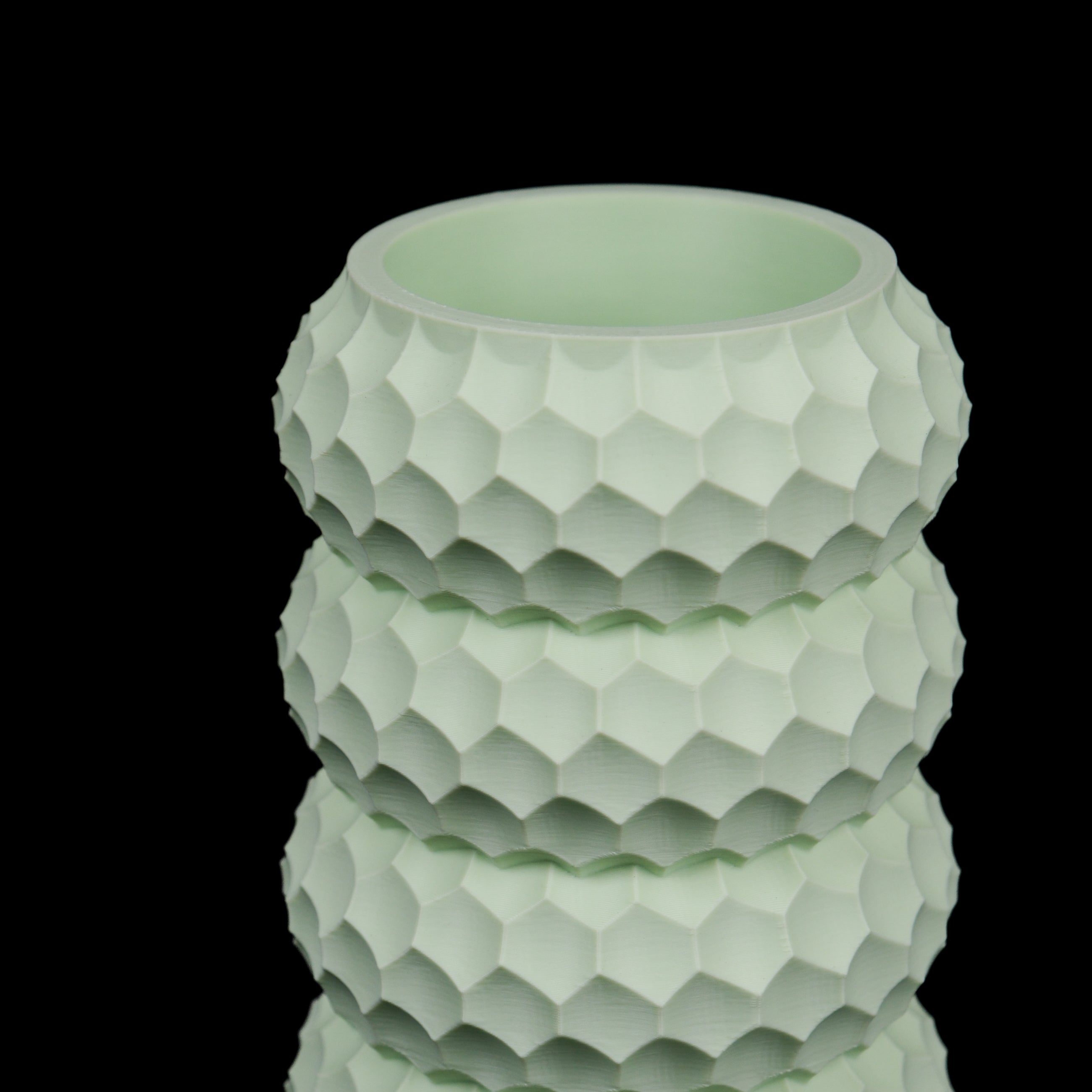 Modern Machine Splice Vase with a sleek, textured design, showcasing its stylish form and contemporary aesthetic.