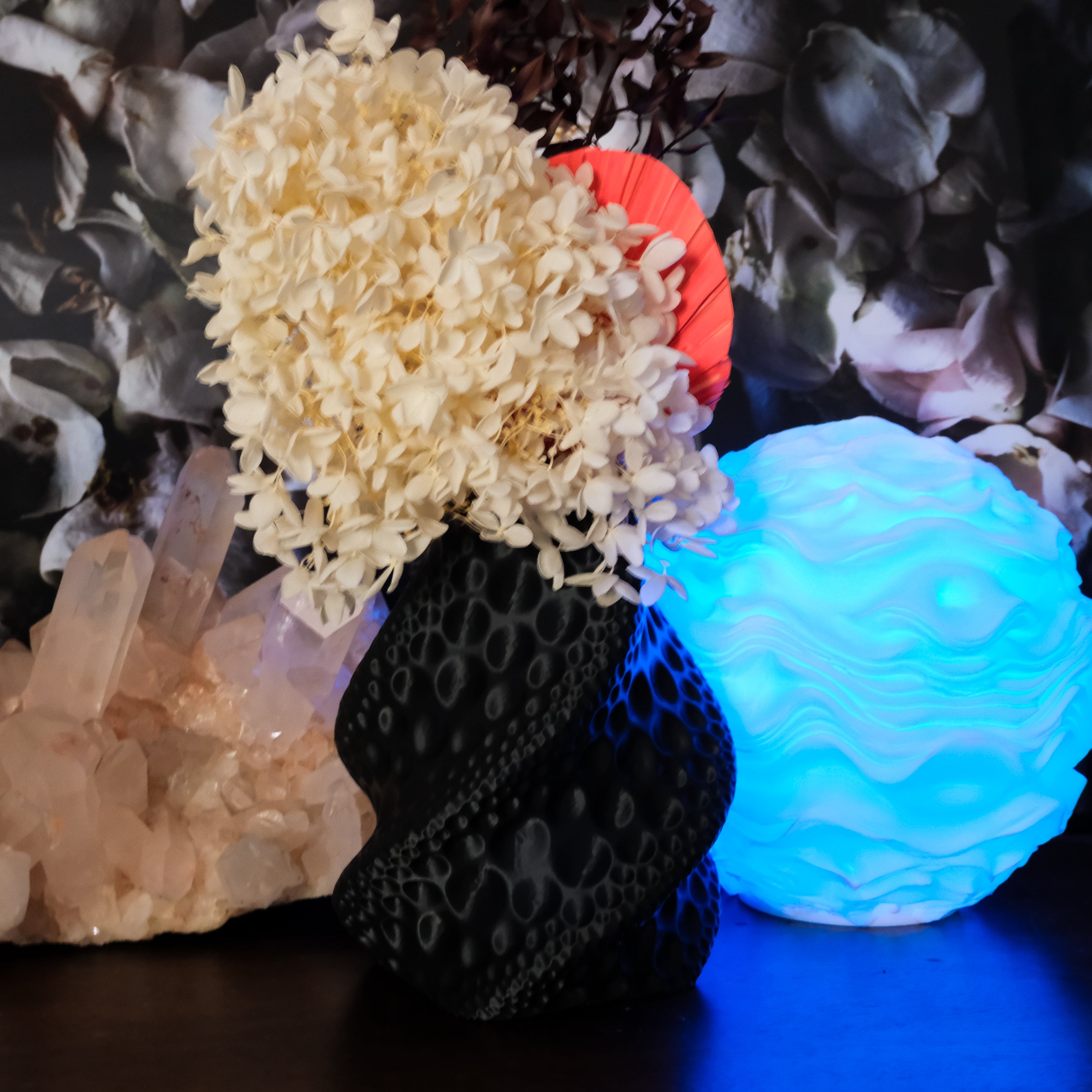 Driftcell Vase - Noctis Studio Crystal and Stone Perth