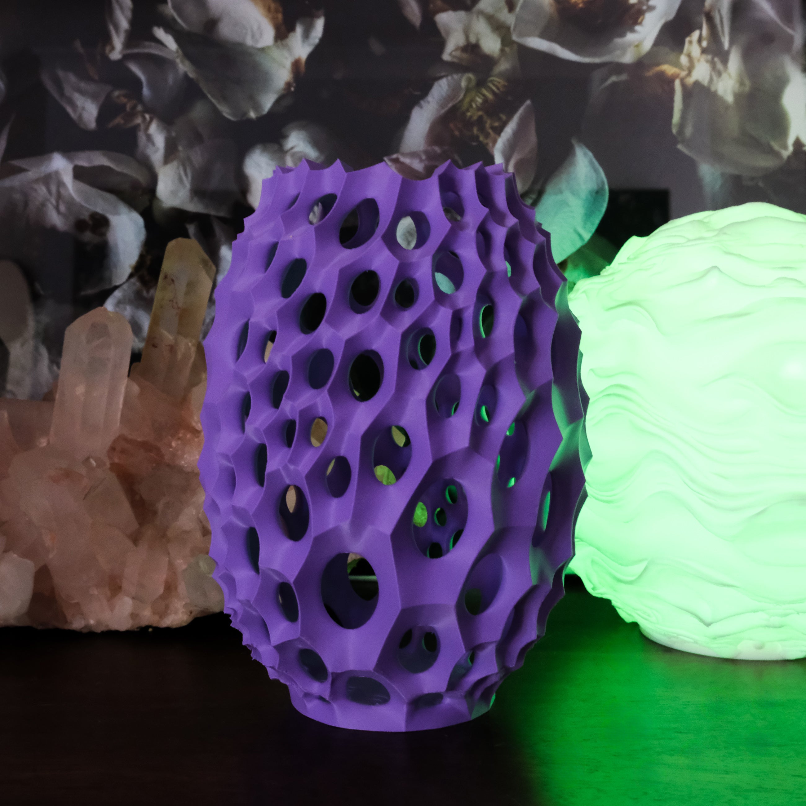 Lattice Vase - Noctis Studio Crystal and Stone Perth