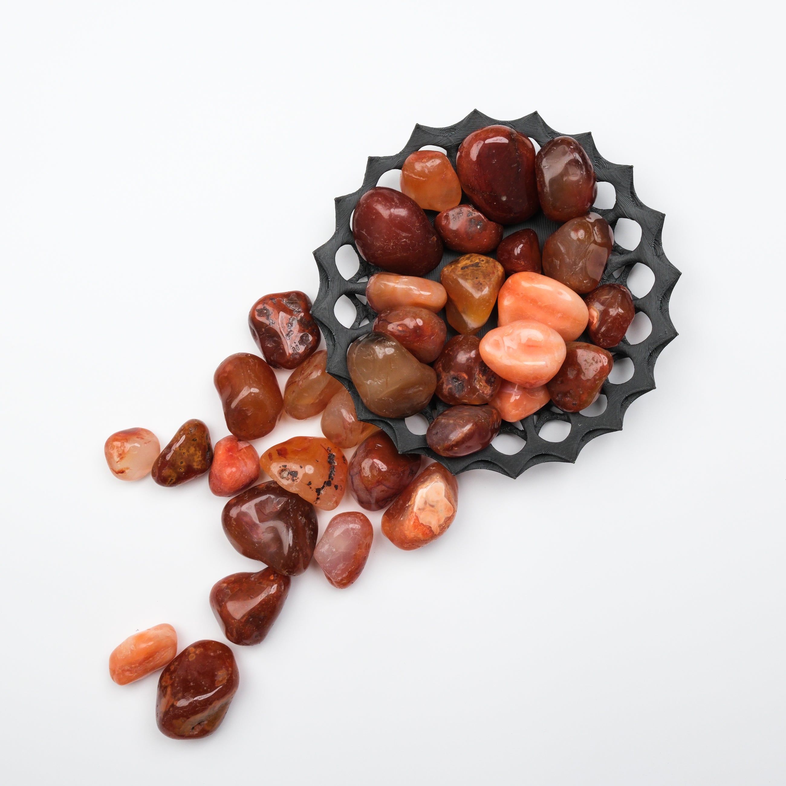 Carnelian Tumble Stone - Noctis Studio Crystal and Stone Perth