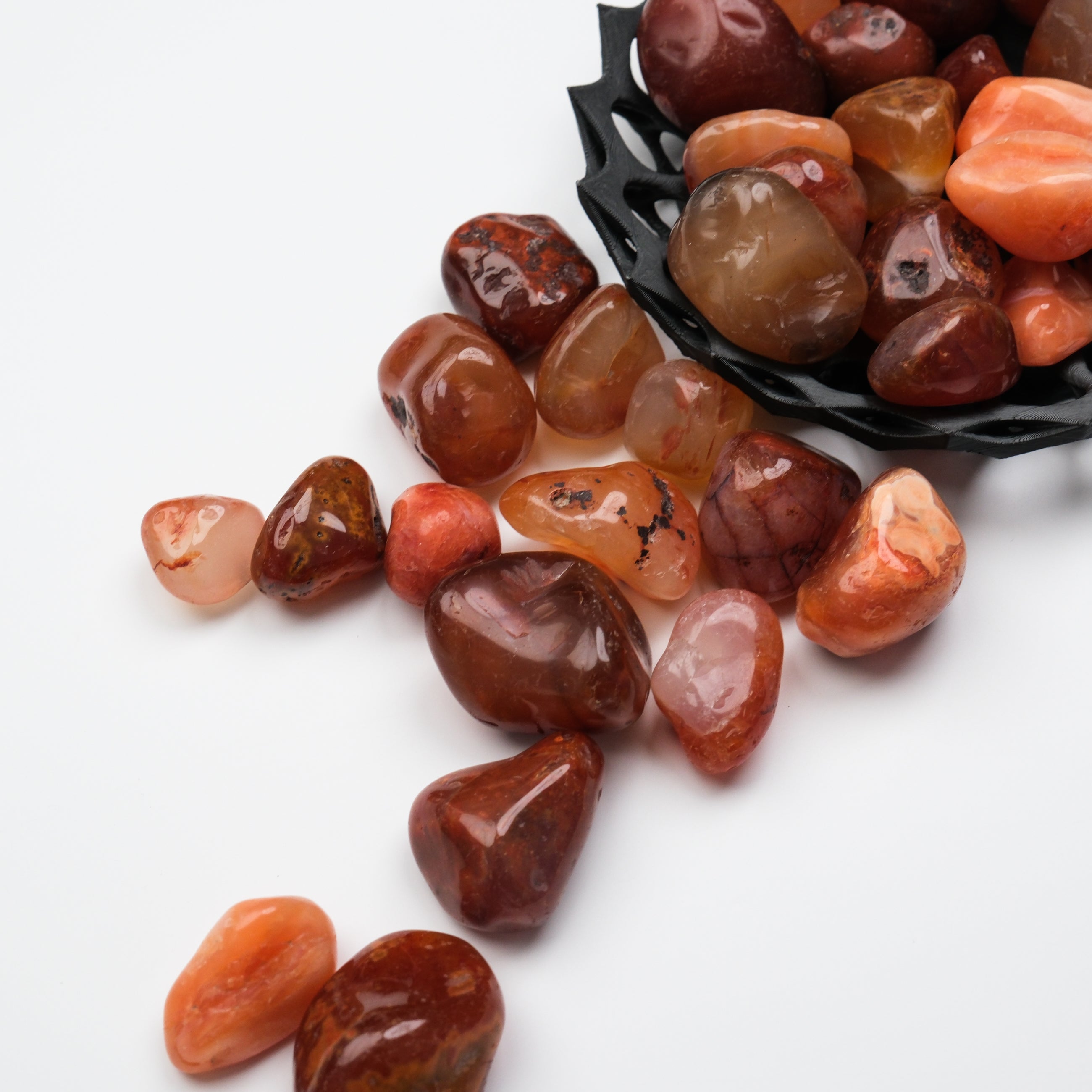 Carnelian Tumble Stone - Noctis Studio Crystal and Stone Perth