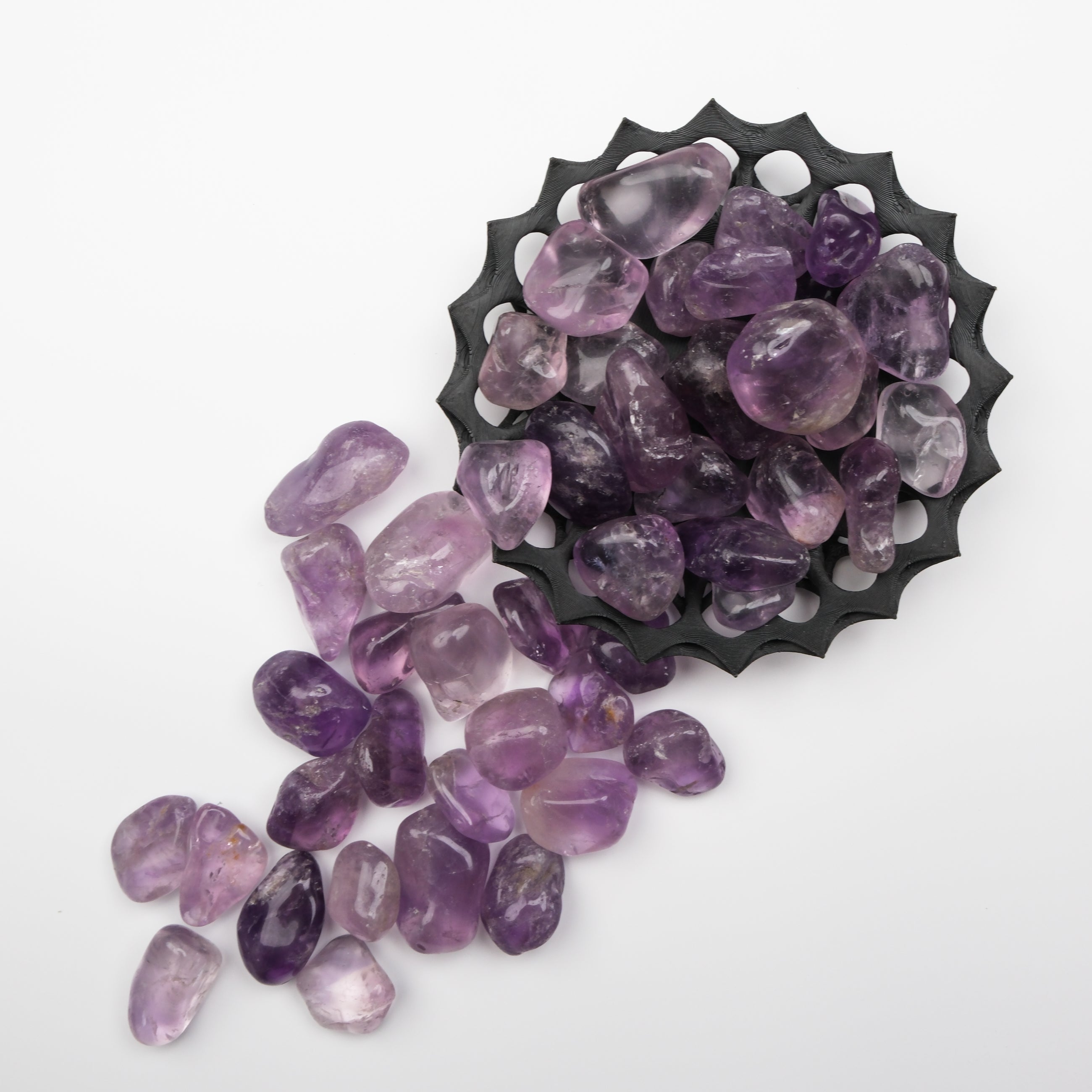 Amethyst Single Tumble Stone - Noctis Studio Crystal and Stone Perth