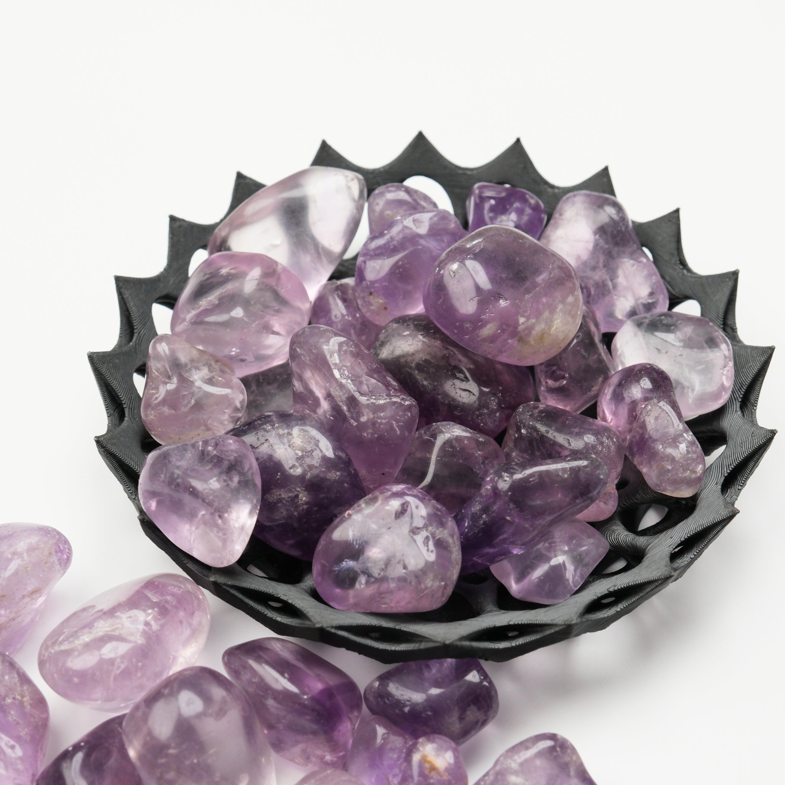 Amethyst Single Tumble Stone - Noctis Studio Crystal and Stone Perth