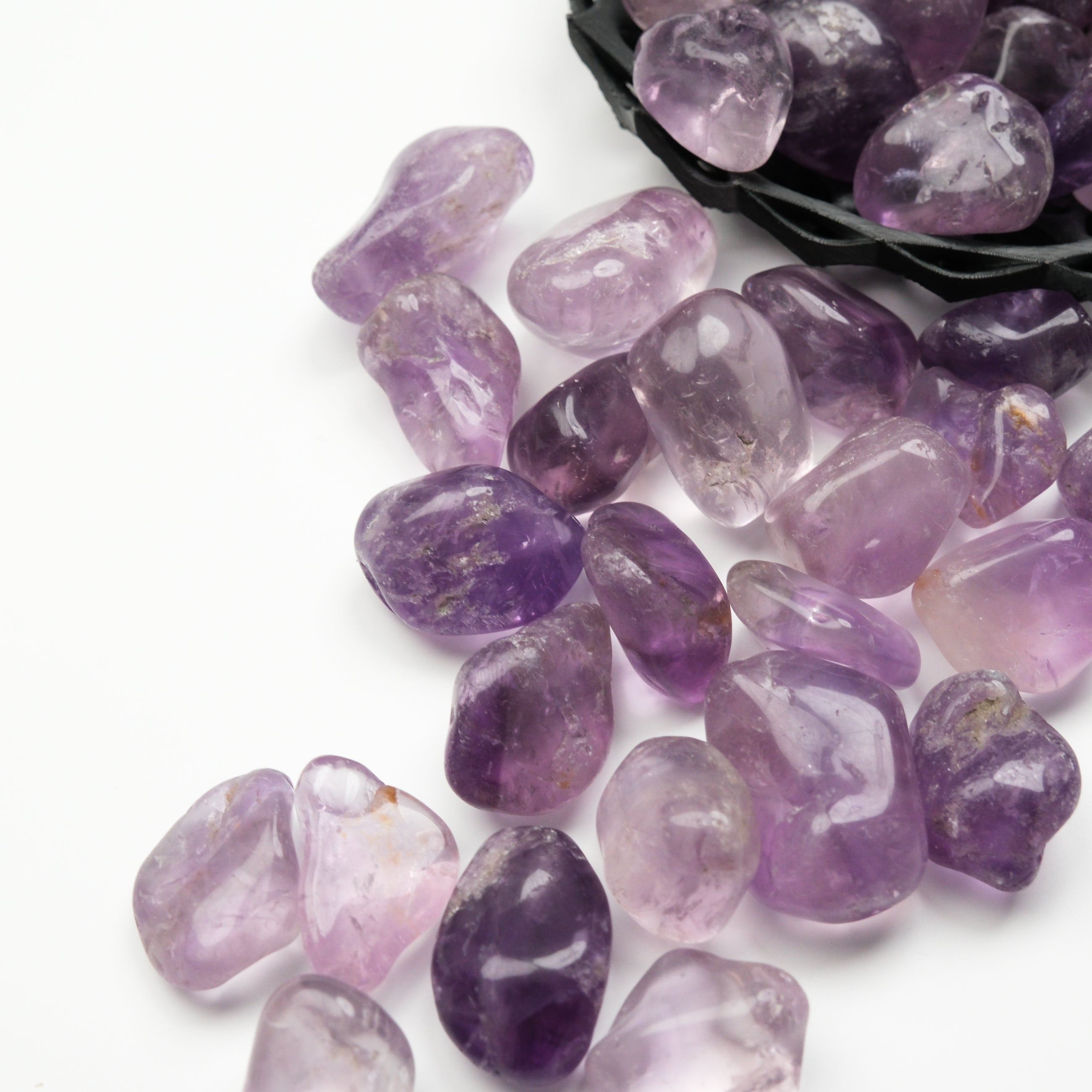 Amethyst Single Tumble Stone - Noctis Studio Crystal and Stone Perth