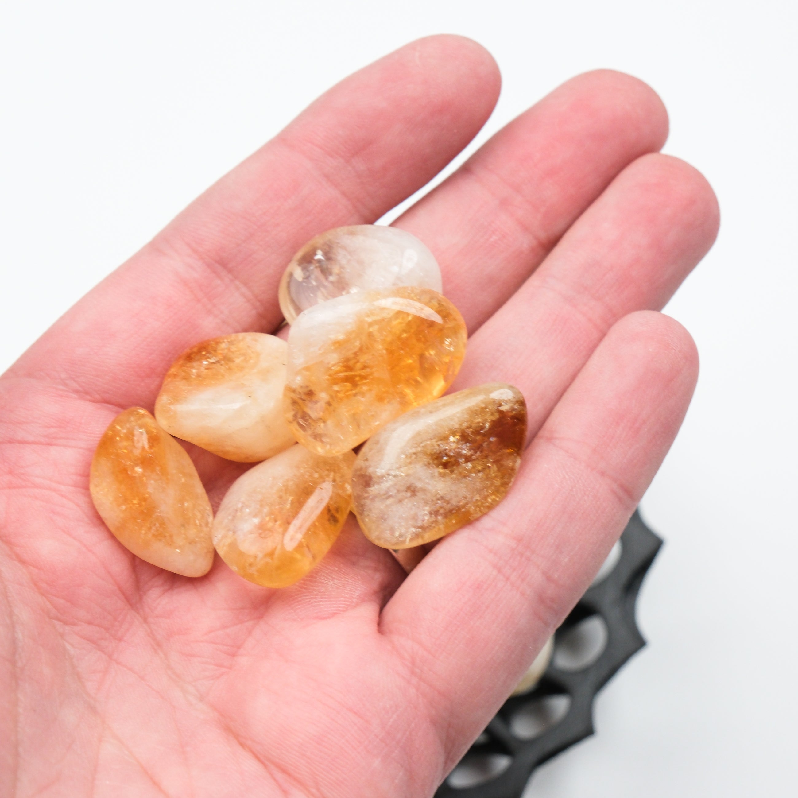 Citrine (Heated) Tumble Stone - Noctis Studio Crystal and Stone Perth