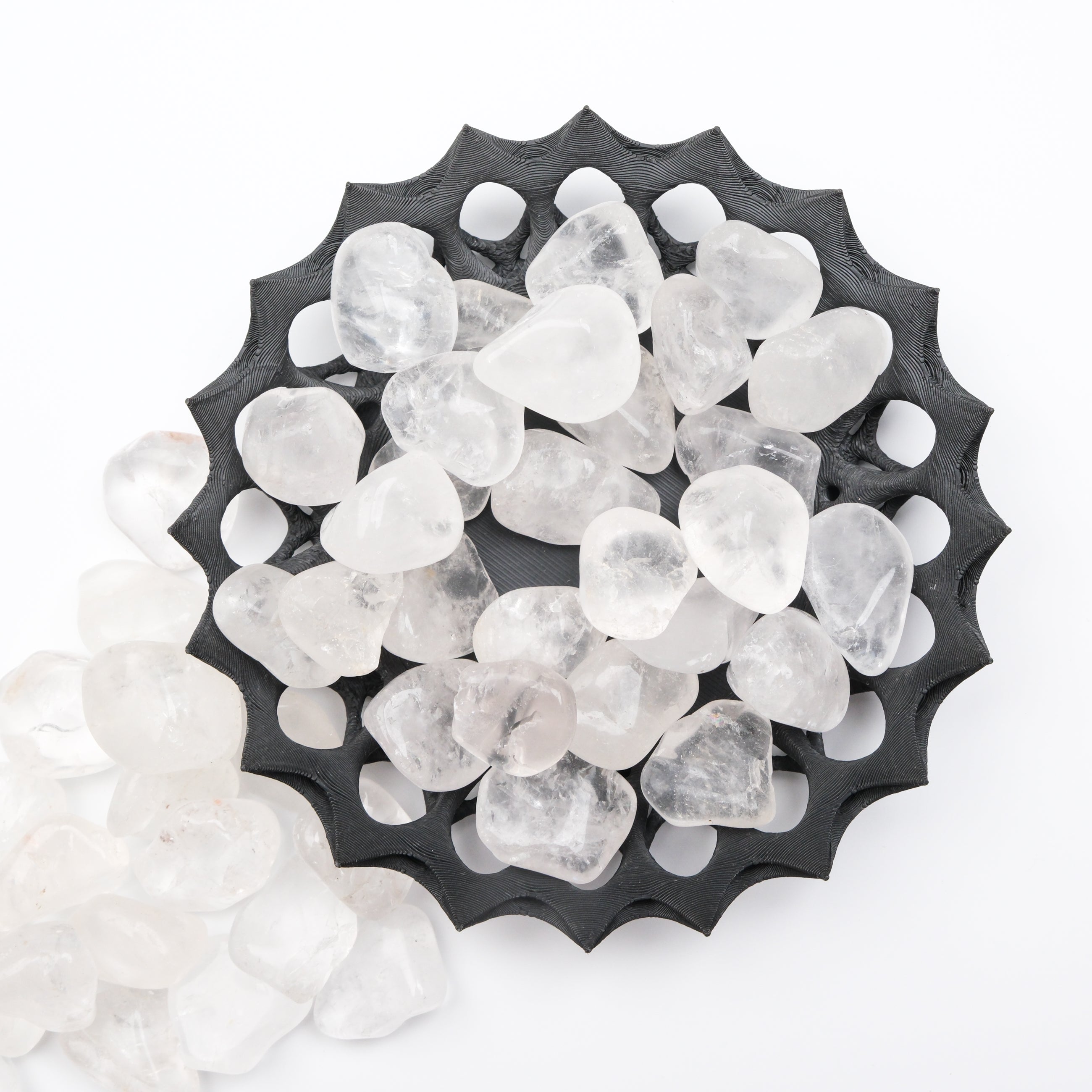 Clear Quartz Tumble Stone - Noctis Studio Crystal and Stone Perth