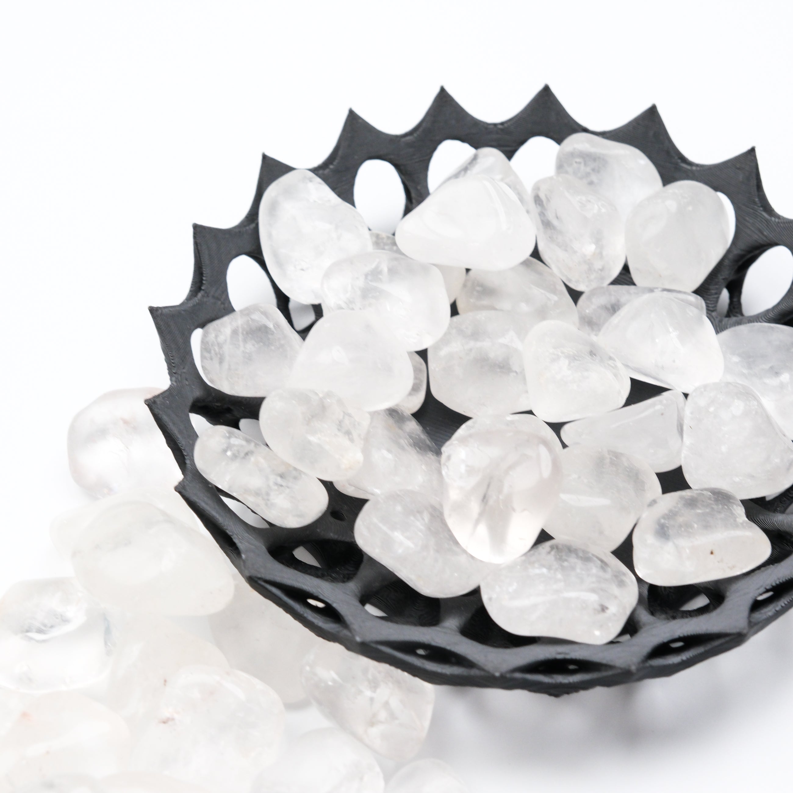 Clear Quartz Tumble Stone - Noctis Studio Crystal and Stone Perth