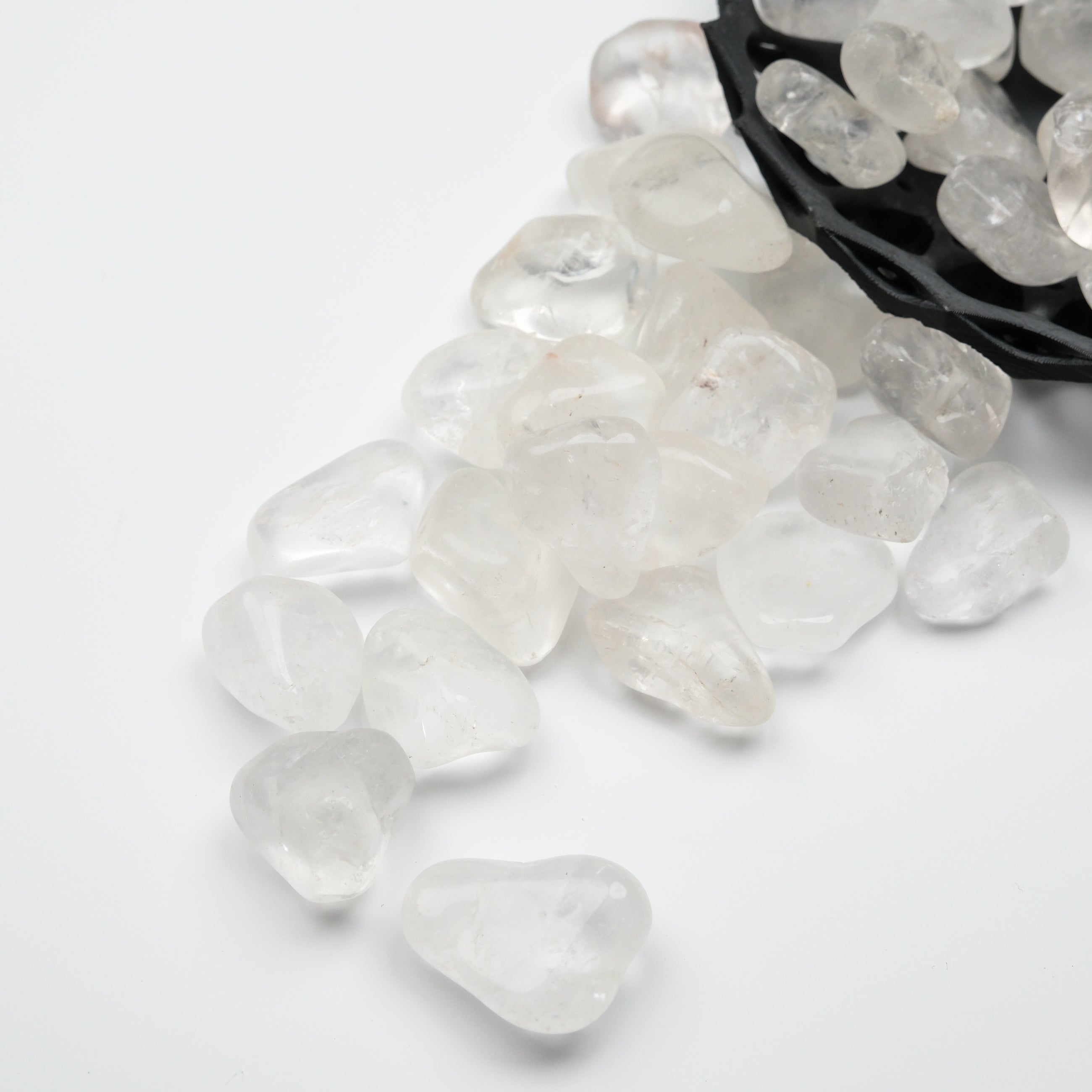 Clear Quartz Tumble Stone - Noctis Studio Crystal and Stone Perth