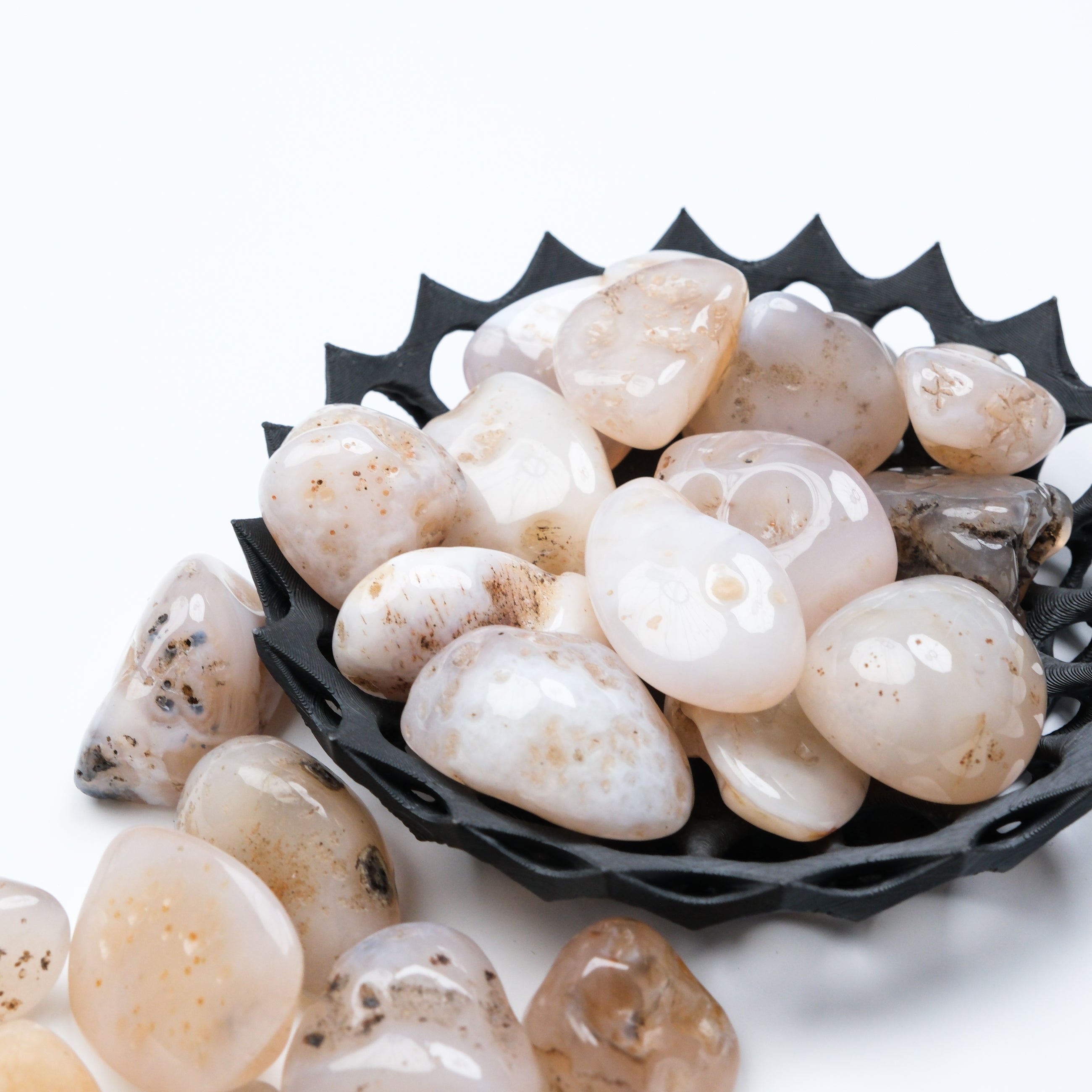 Dendrictic Agate Tumble Stone - Noctis Studio Crystal and Stone Perth