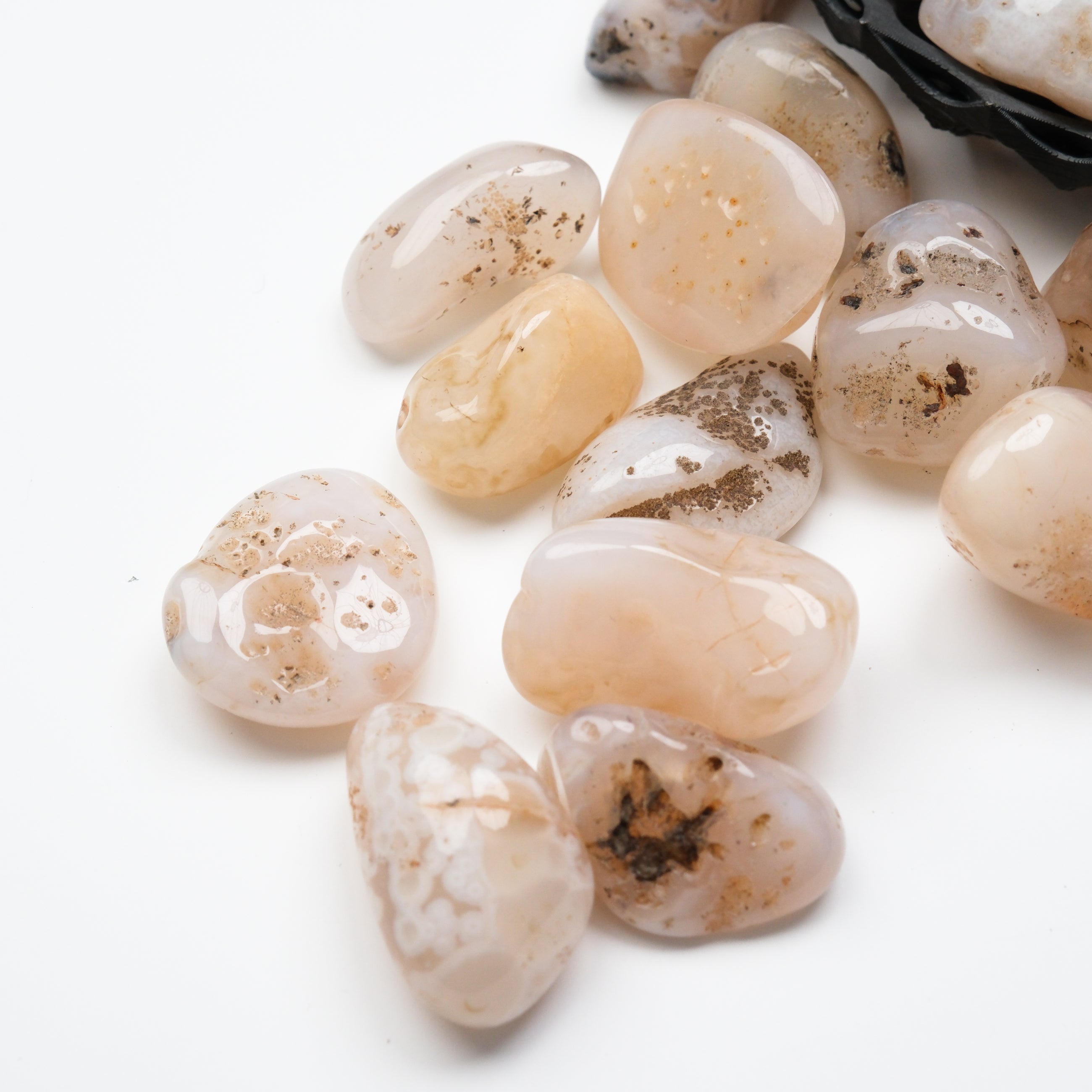 Dendrictic Agate Tumble Stone - Noctis Studio Crystal and Stone Perth