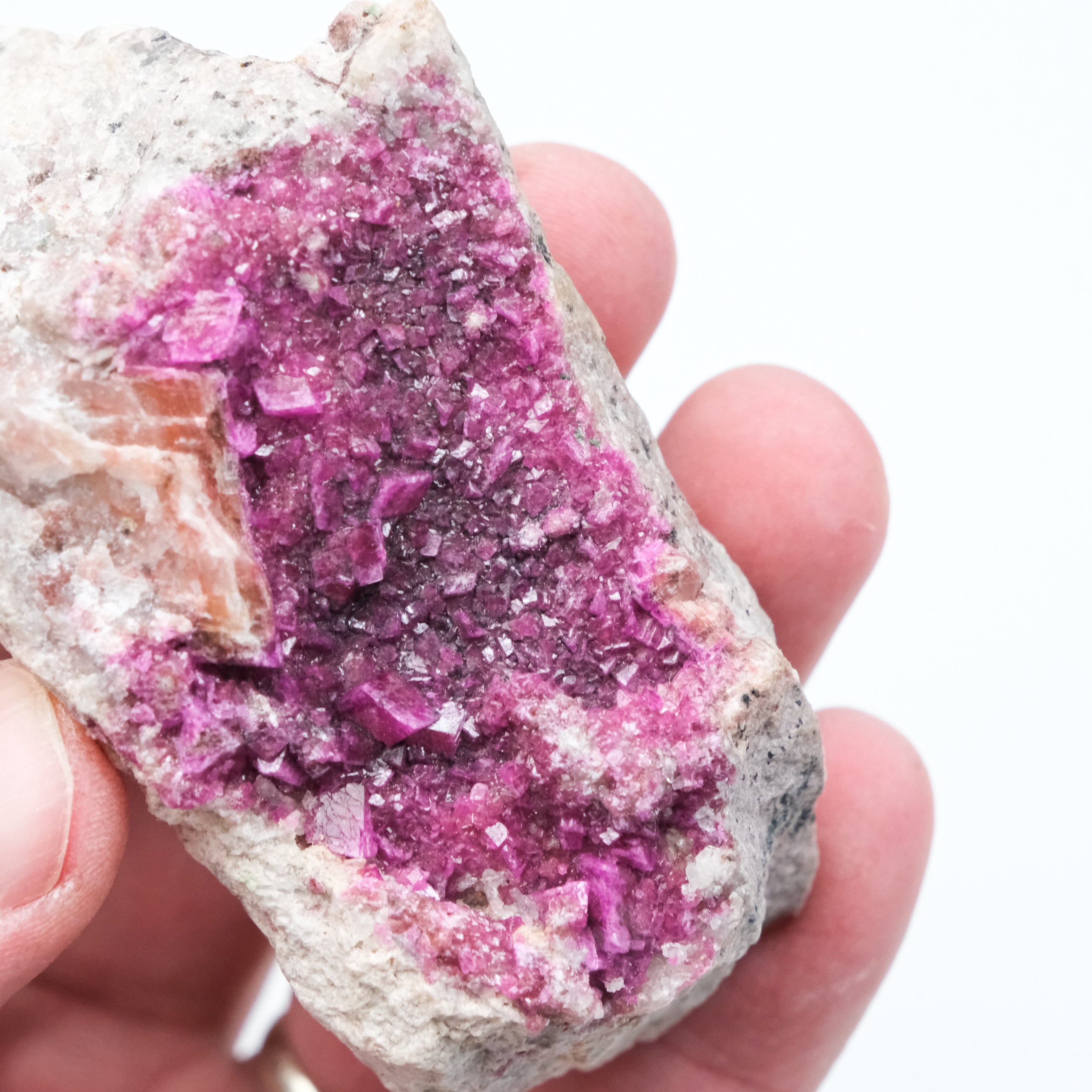 Cobalto Calcite Specimen - Noctis Studio Crystal and Stone Perth