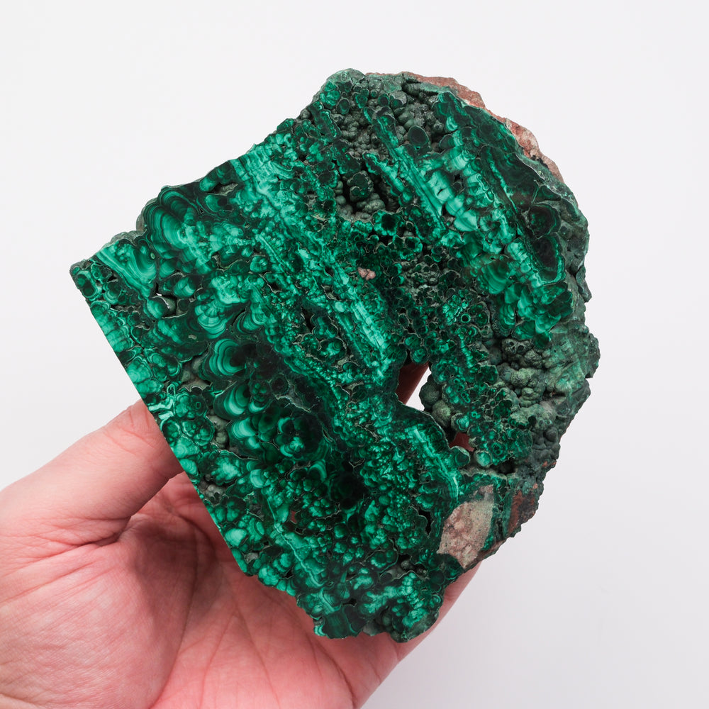 Malachite Slab - Noctis Studio Crystal and Stone Perth