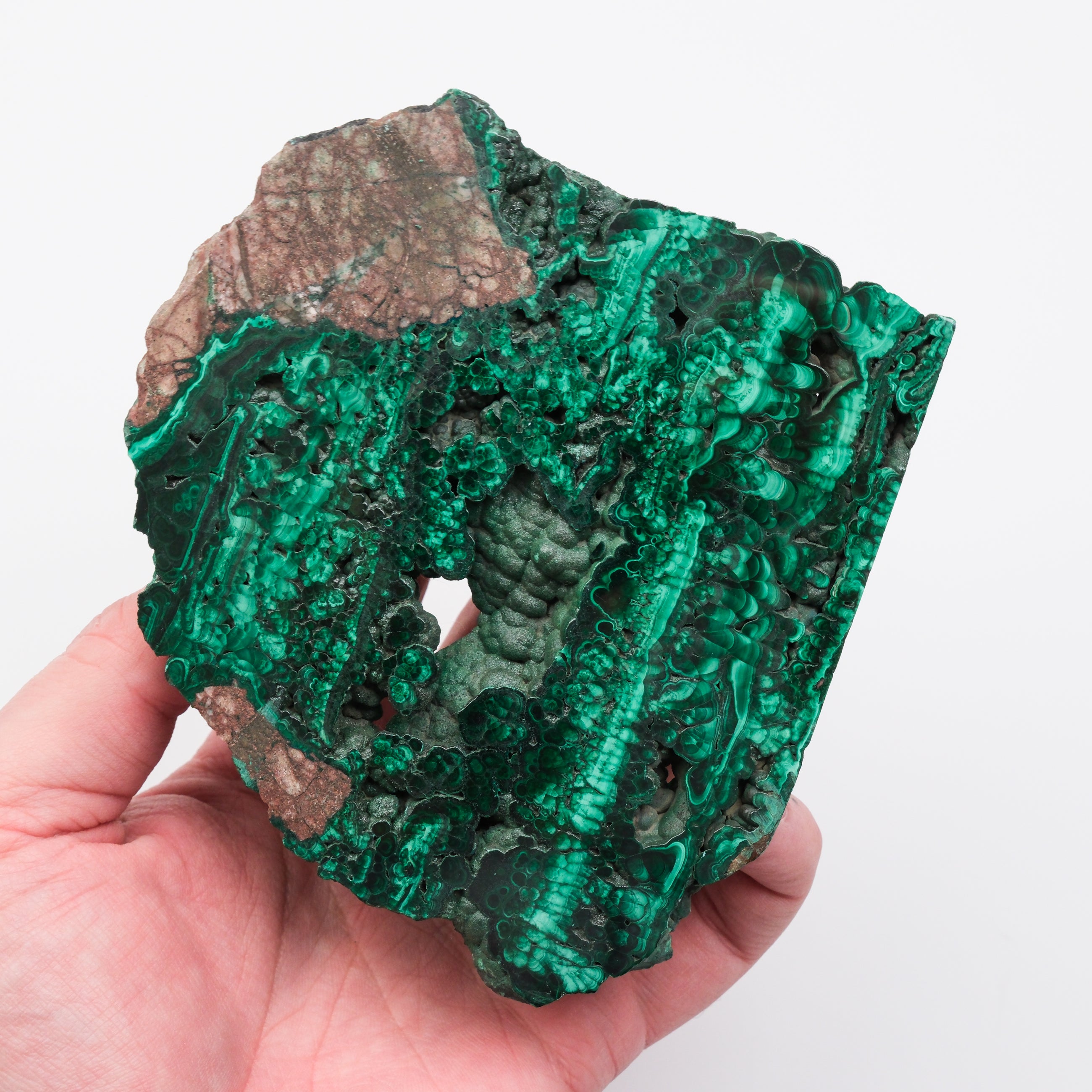 Malachite Slab - Noctis Studio Crystal and Stone Perth