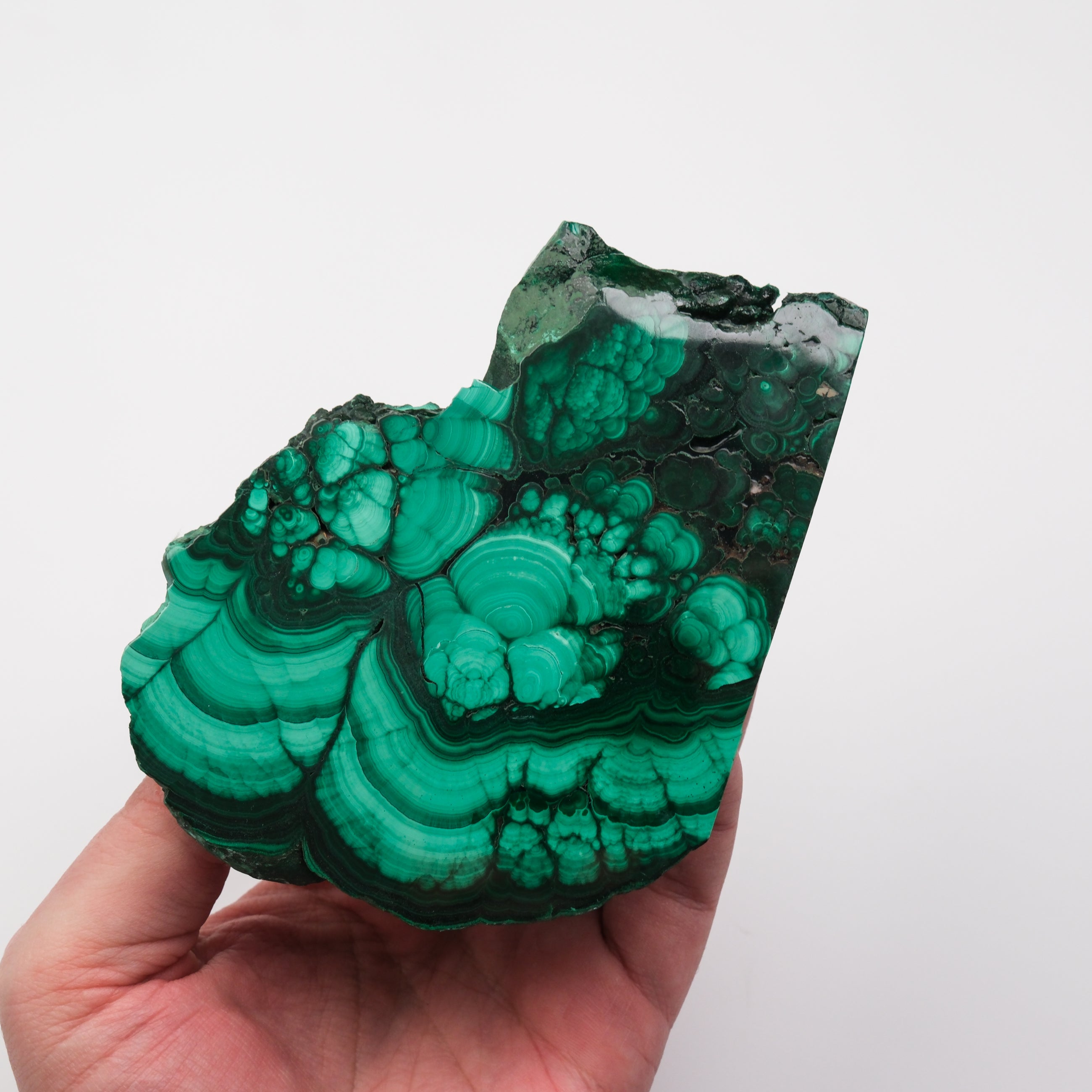 Malachite Slab - Noctis Studio Crystal and Stone Perth