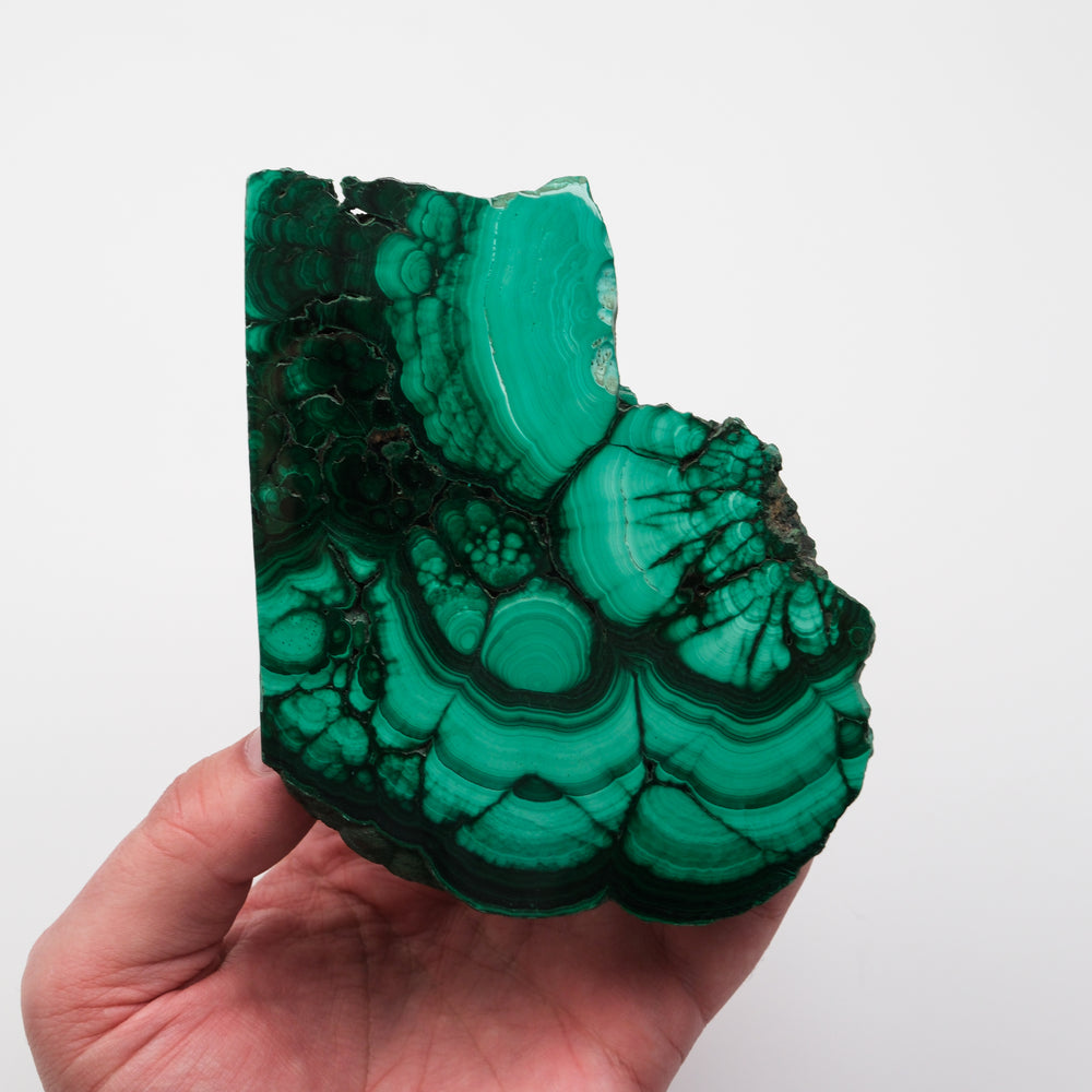 Malachite Slab - Noctis Studio Crystal and Stone Perth