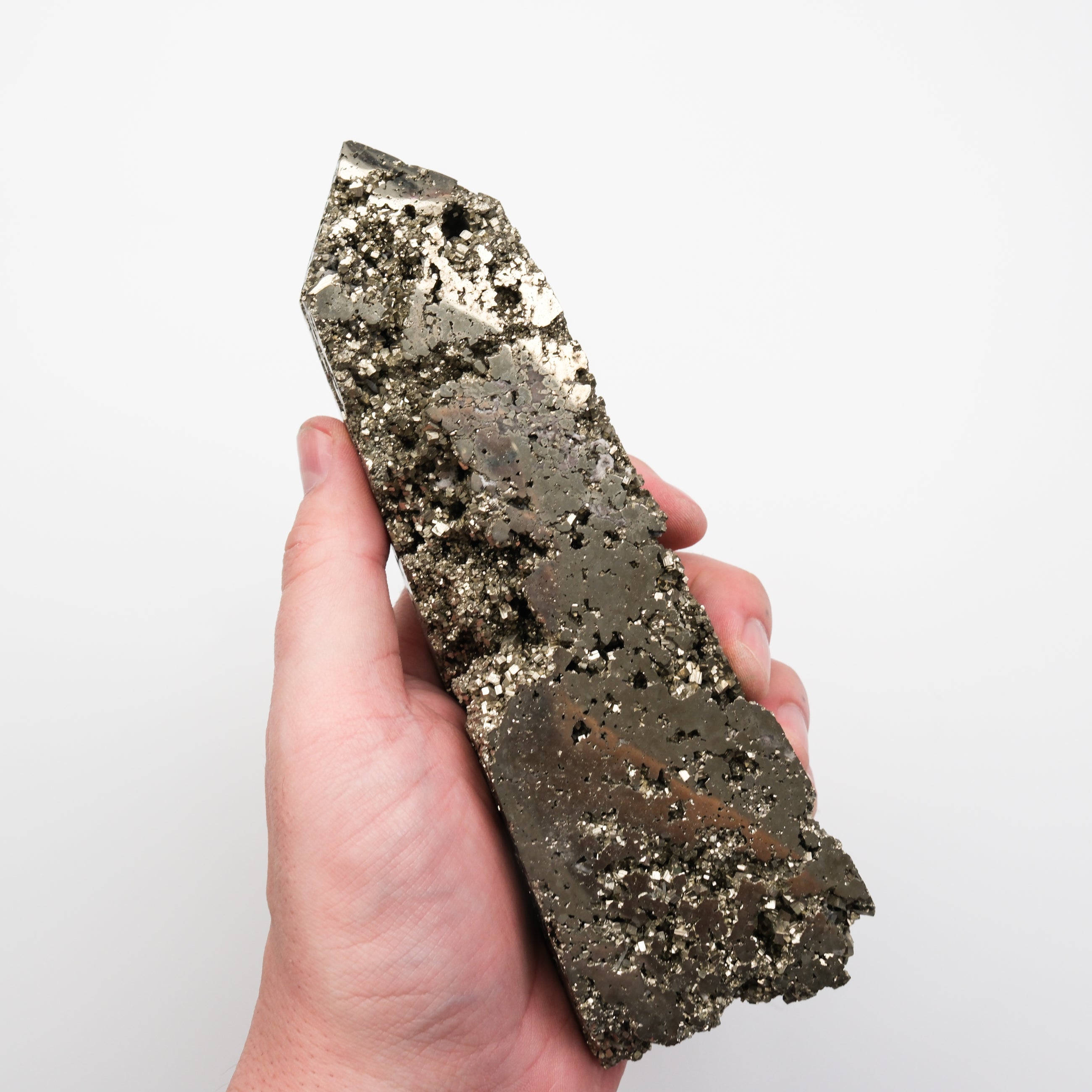 Pyrite Pillar - Noctis Studio Crystal and Stone Perth