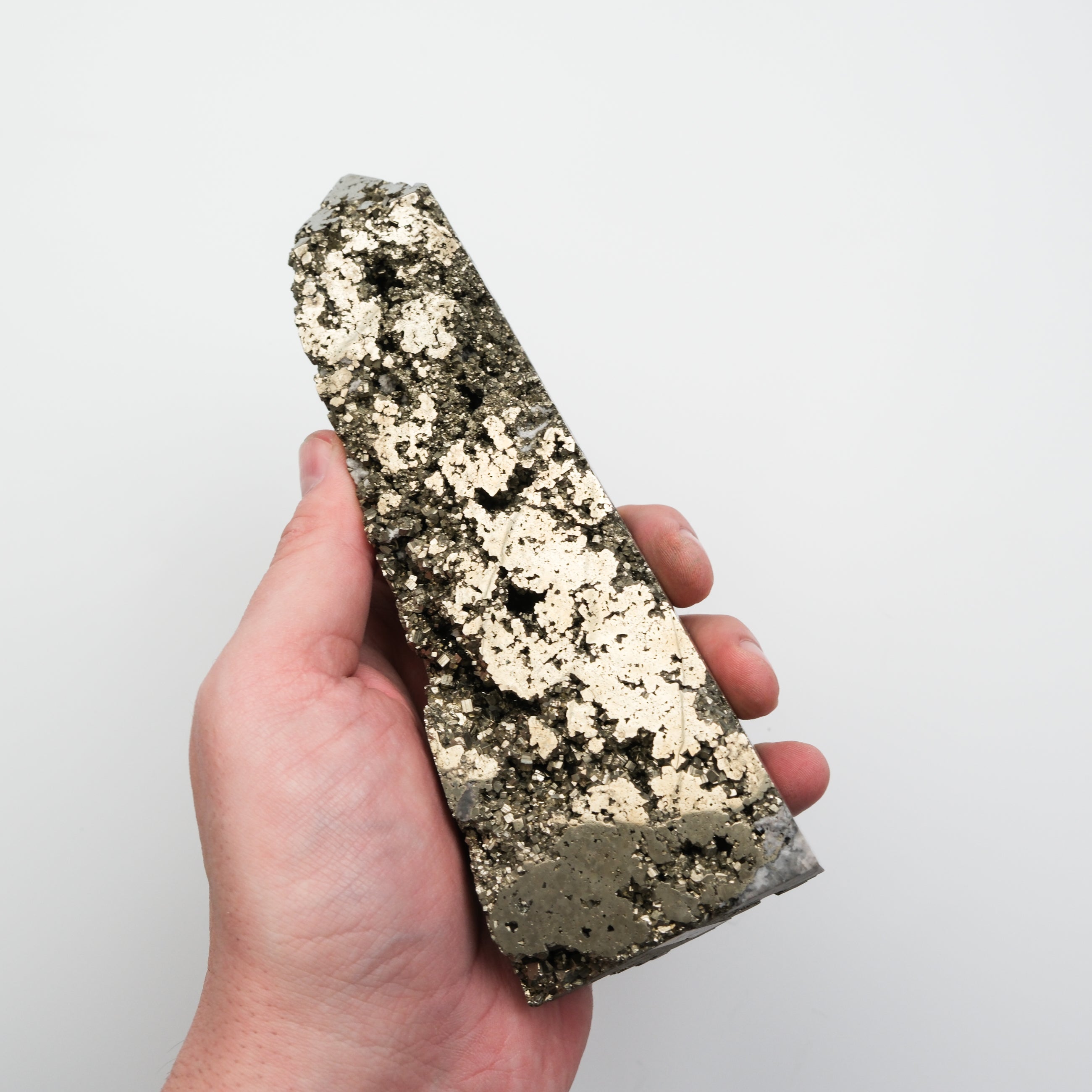 Pyrite Pillar - Noctis Studio Crystal and Stone Perth