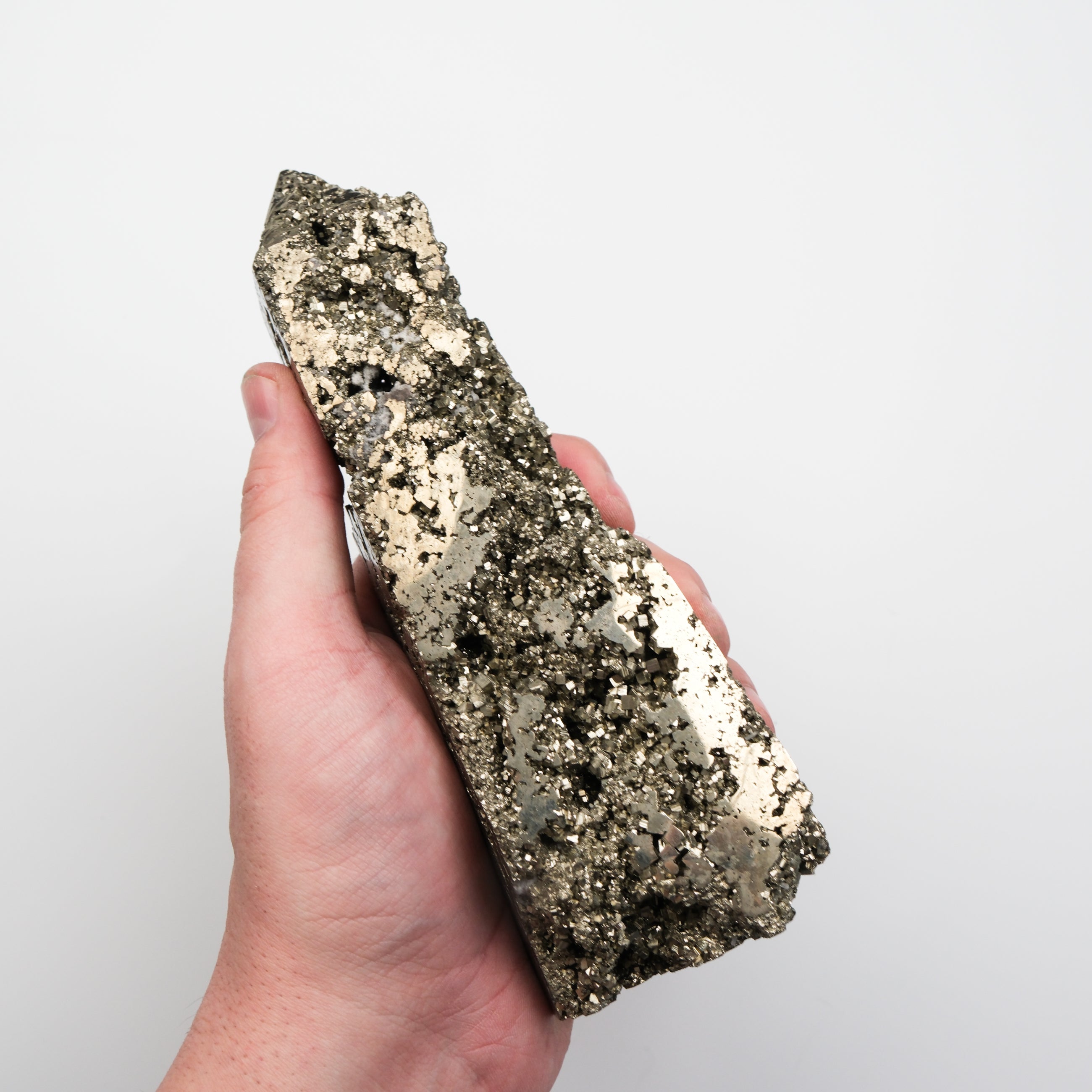 Pyrite Pillar - Noctis Studio Crystal and Stone Perth