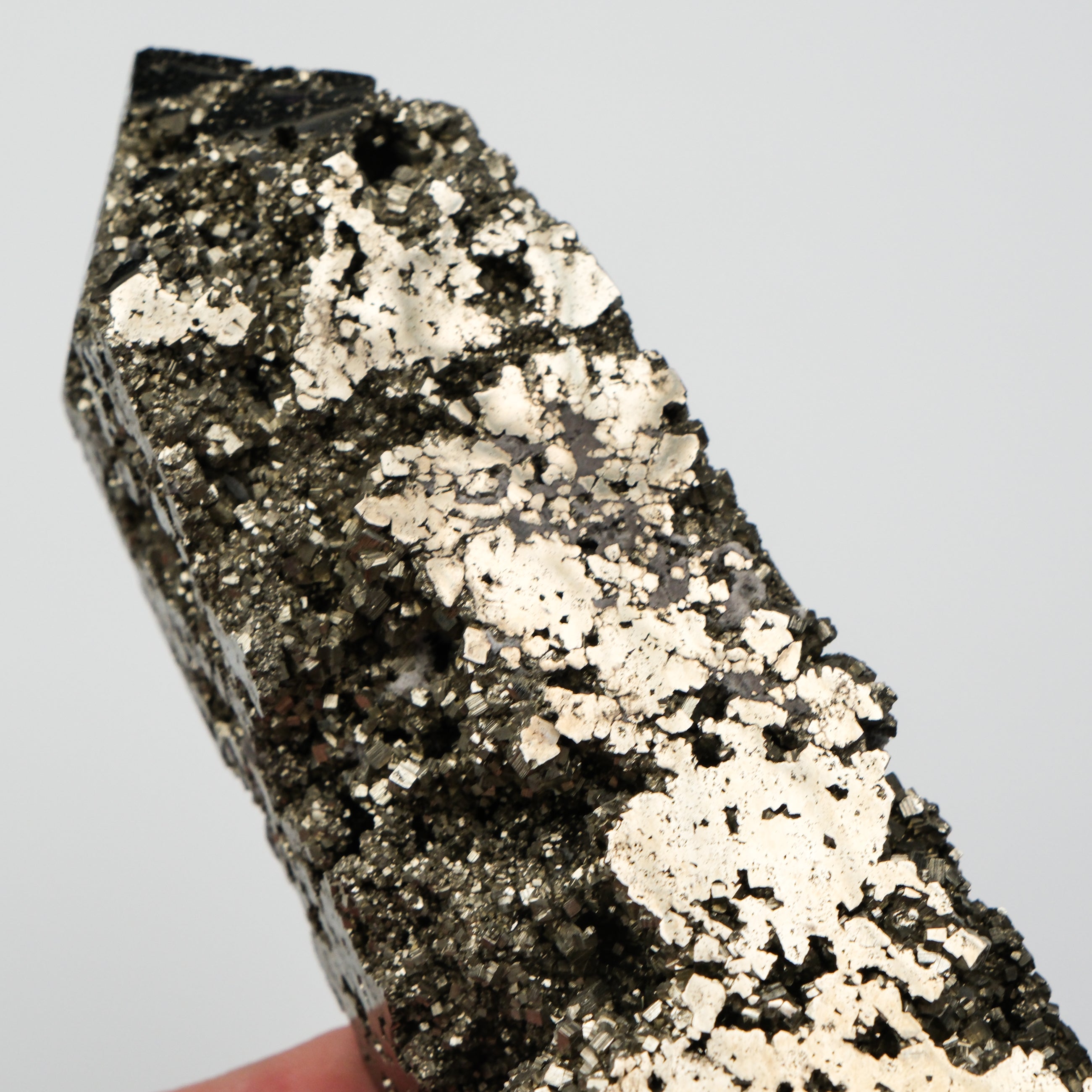 Pyrite Pillar - Noctis Studio Crystal and Stone Perth