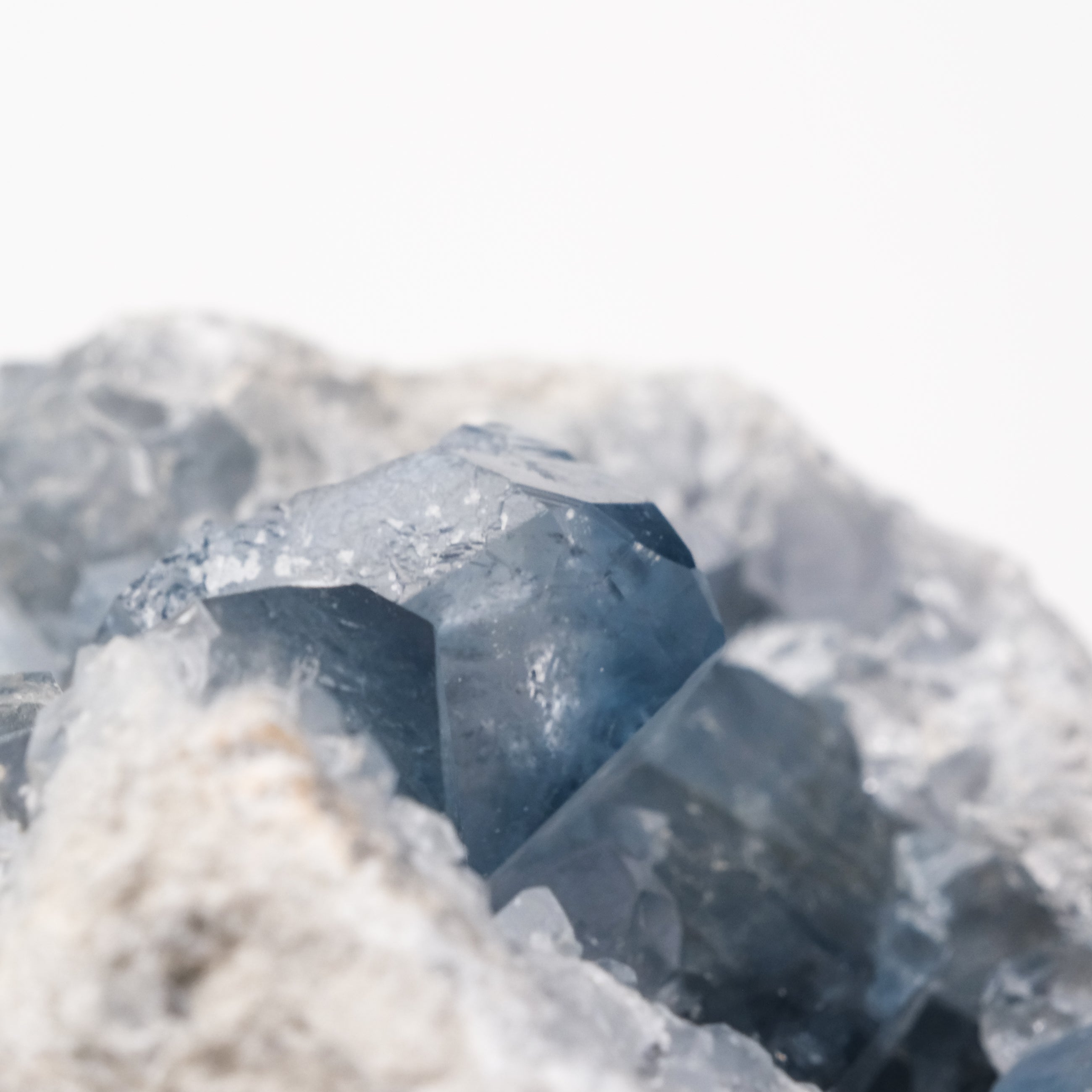 Celestite Geode - Noctis Studio Crystal and Stone Perth