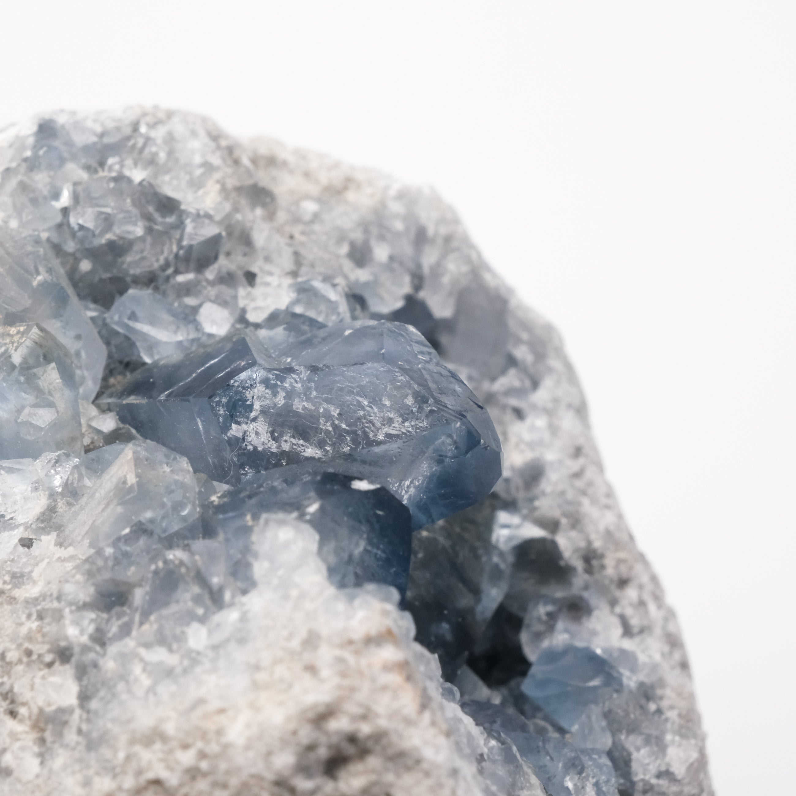 Celestite Geode - Noctis Studio Crystal and Stone Perth