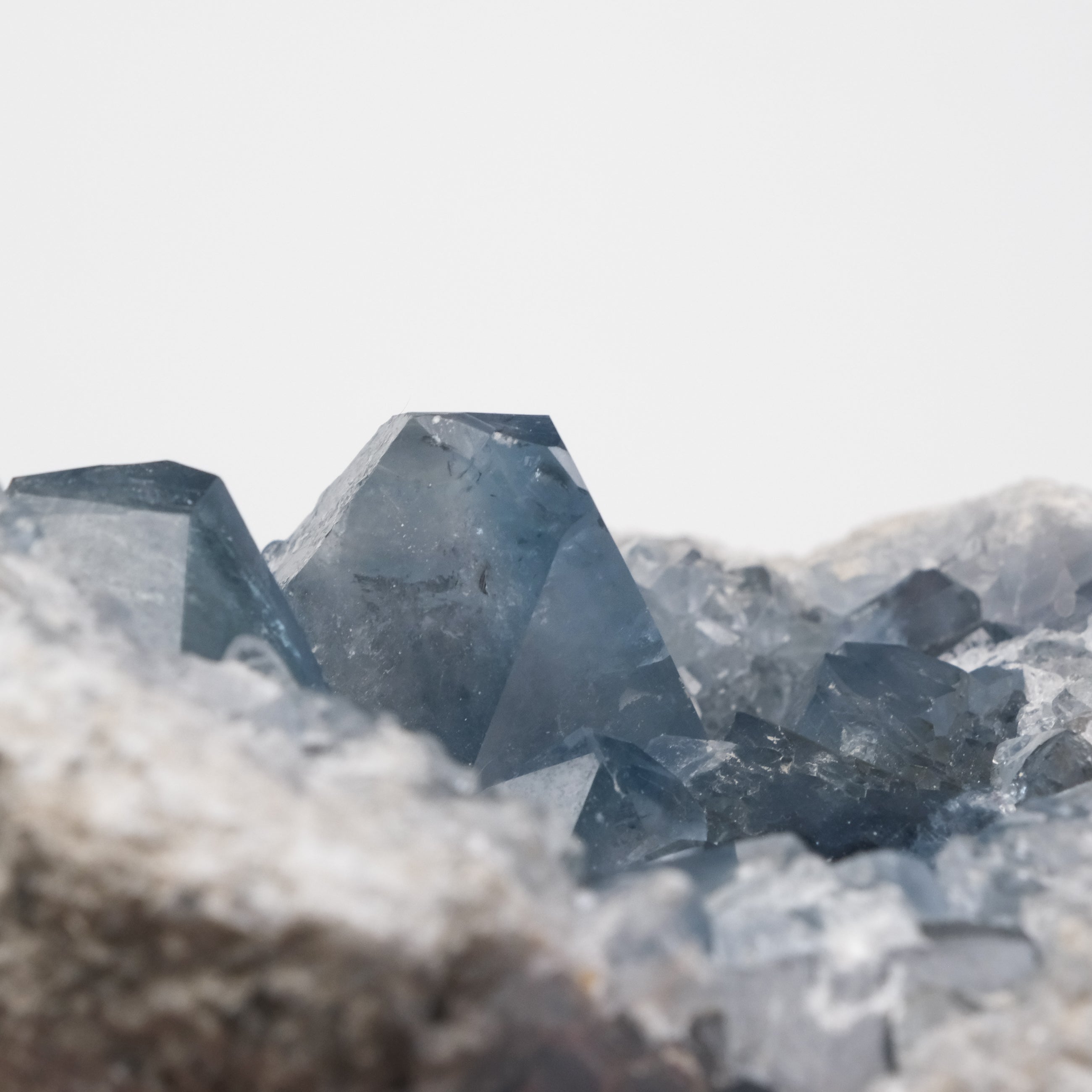 Celestite Geode - Noctis Studio Crystal and Stone Perth