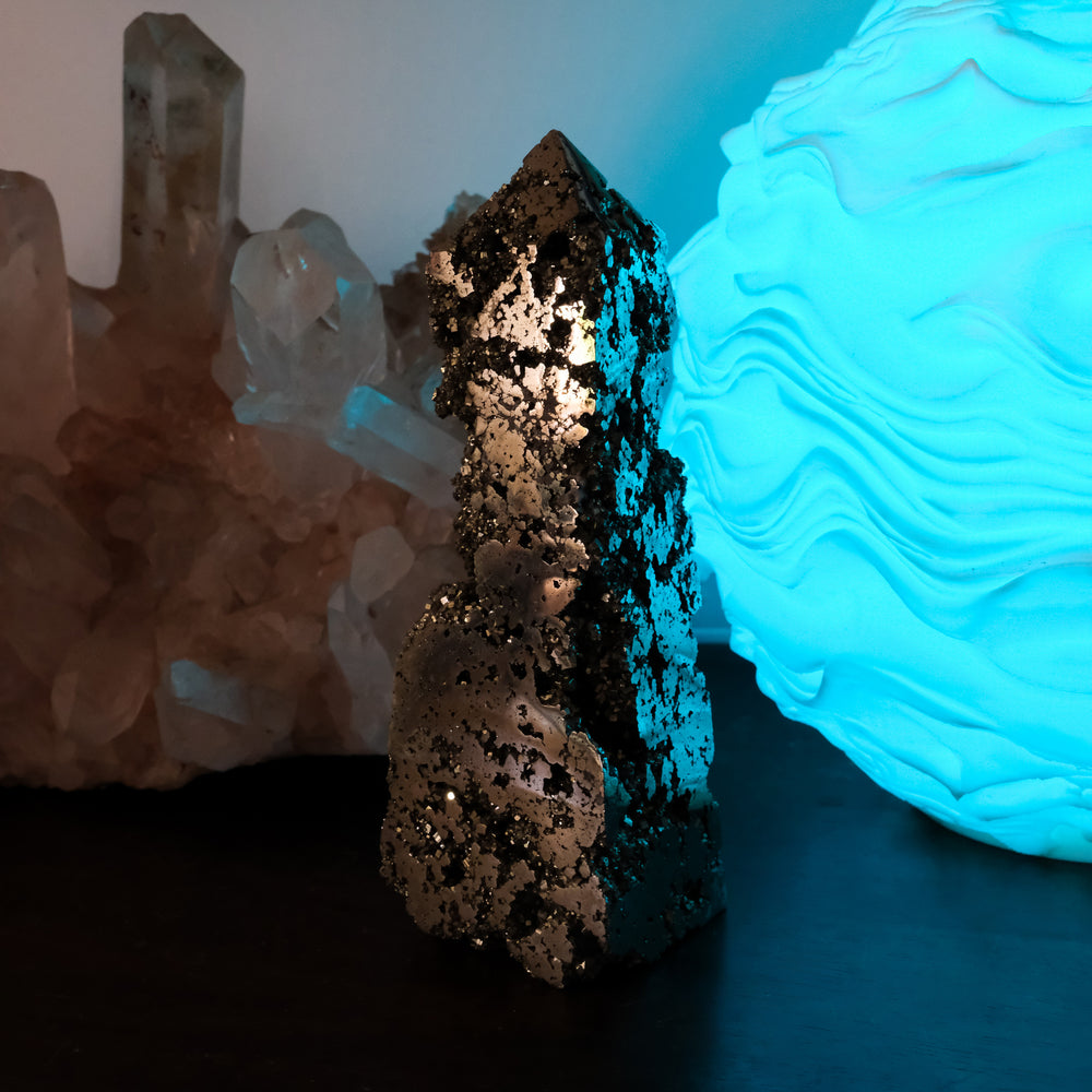 Pyrite Pillar - Noctis Studio Crystal and Stone Perth