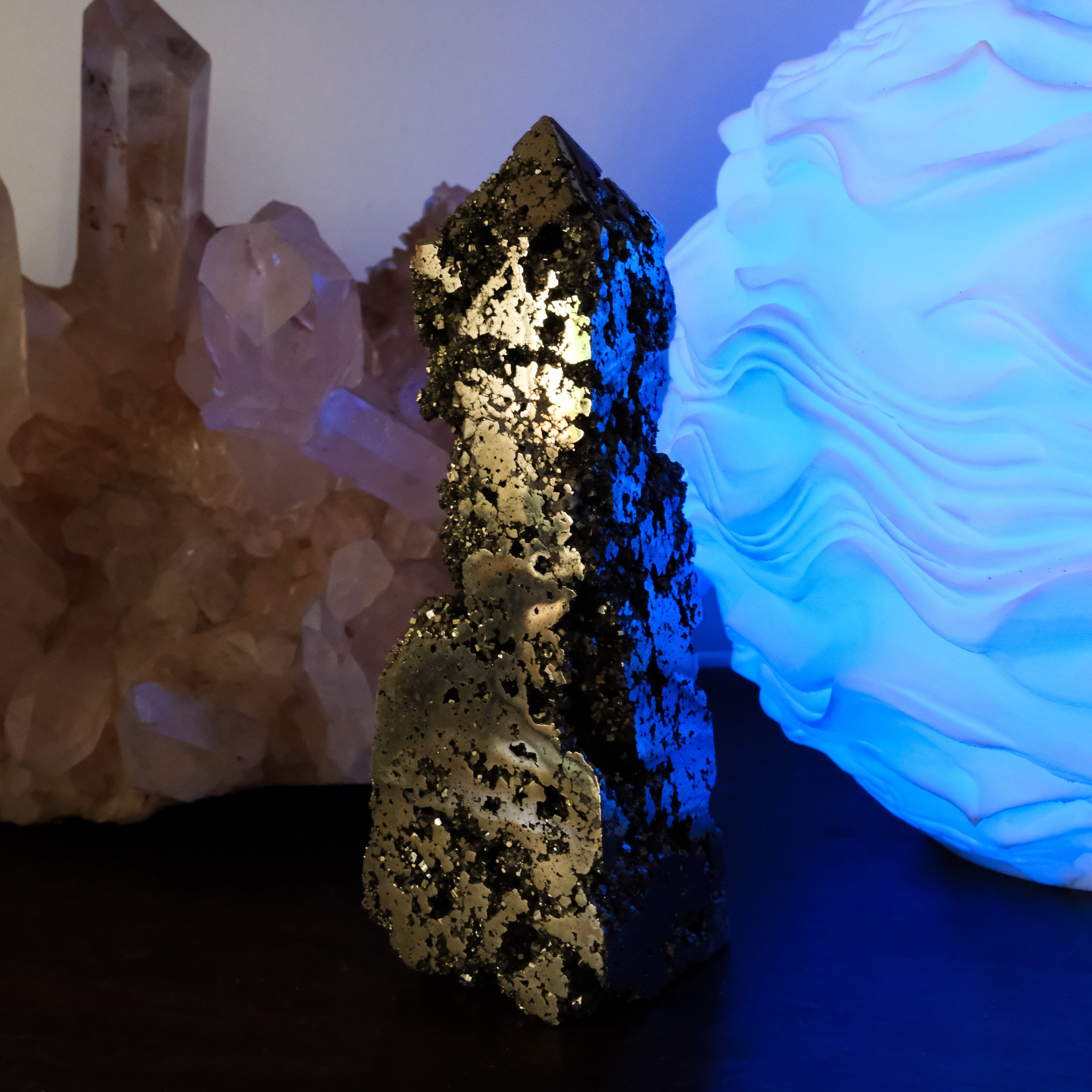 Pyrite Pillar - Noctis Studio Crystal and Stone Perth