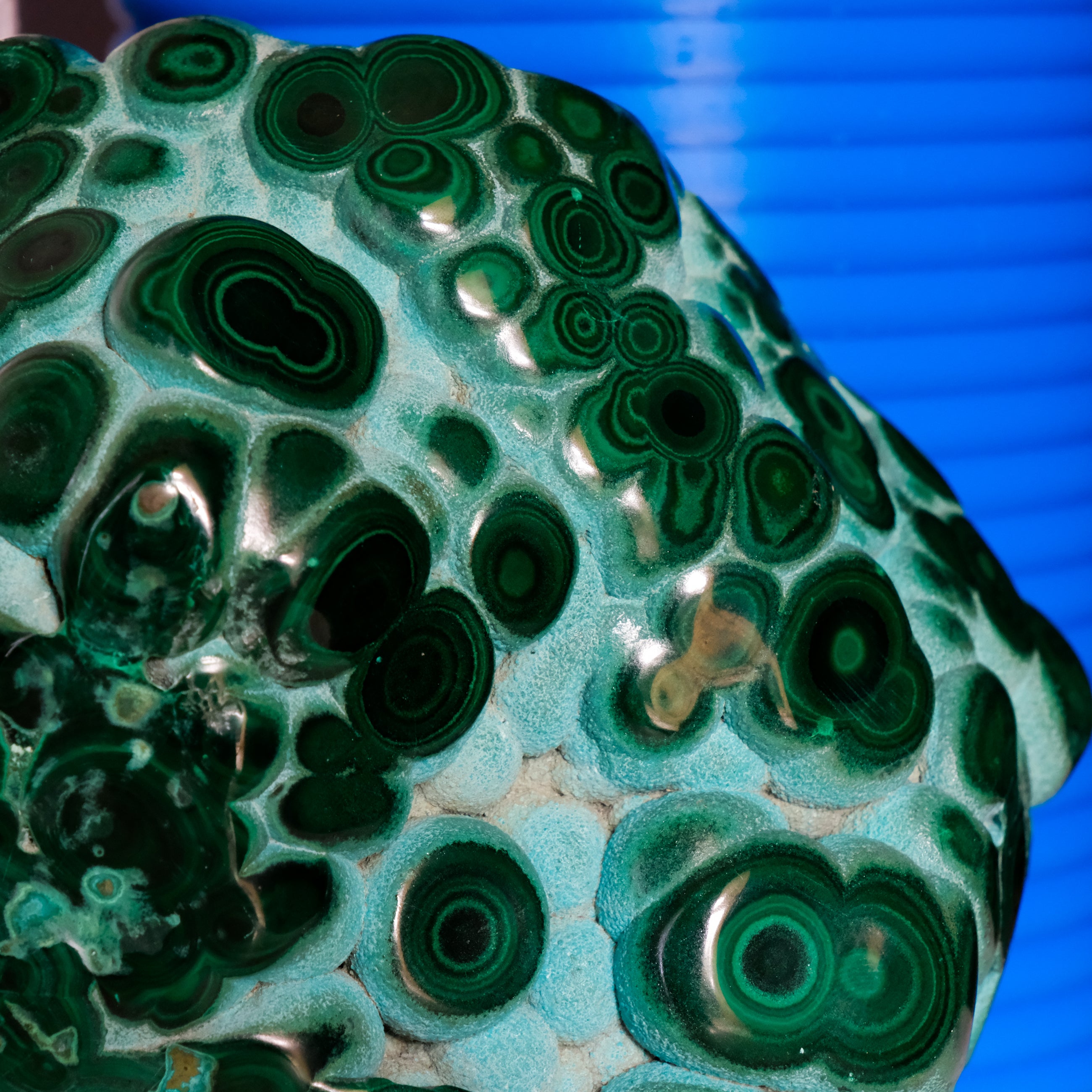 Chrysocolla & Malachite Specimen - Noctis Studio Crystal and Stone Perth