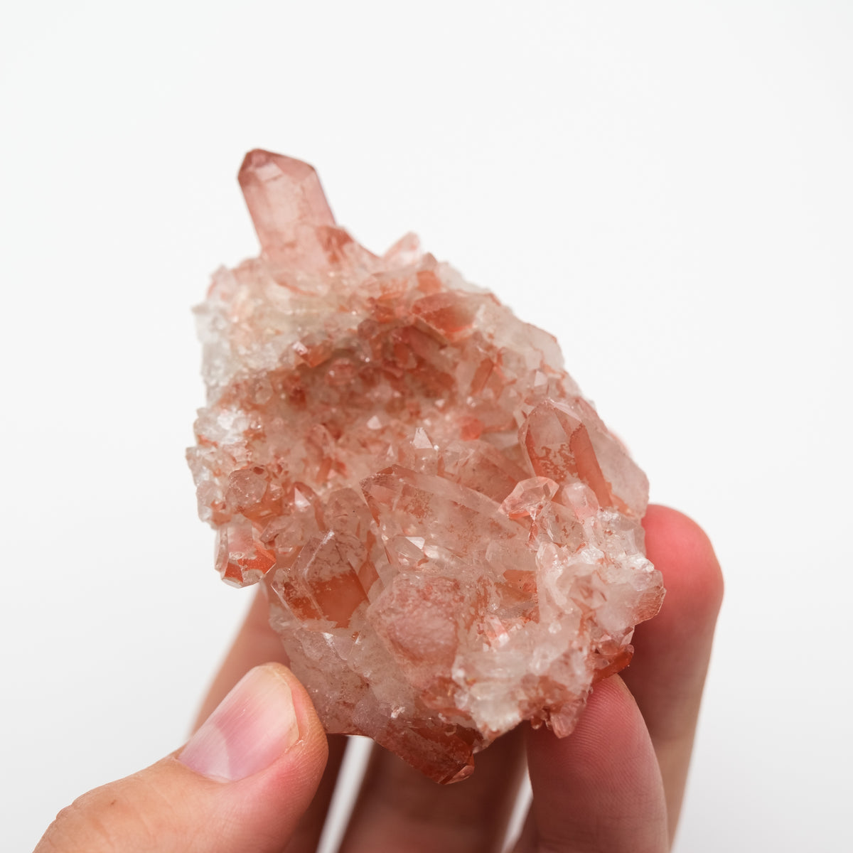 Hematoid Quartz Cluster