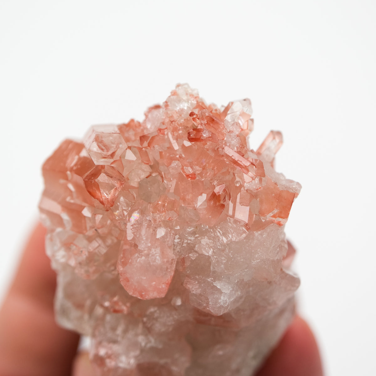 Hematoid Quartz Cluster-1