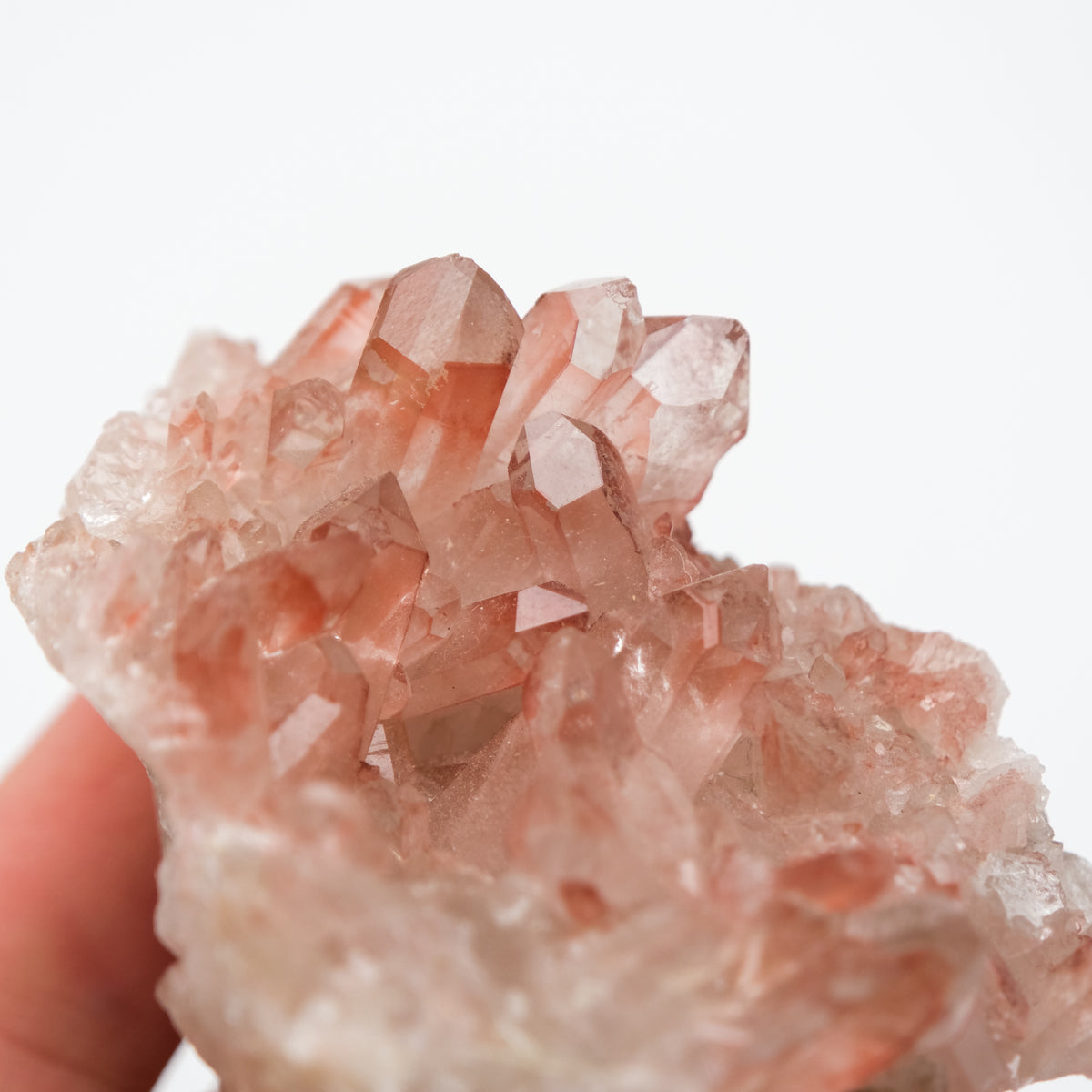 Hematoid Quartz Cluster-4