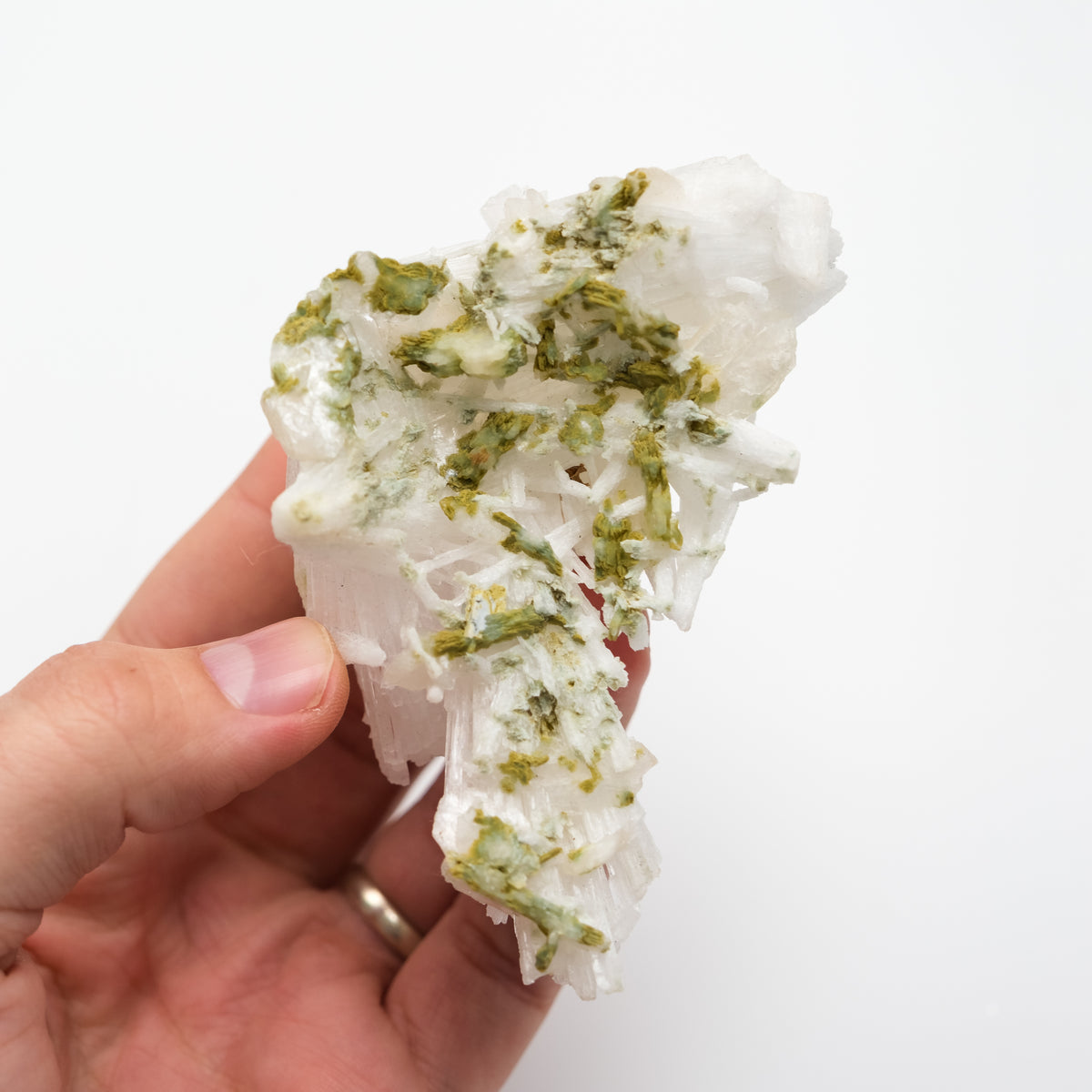 Scolecite & Epidote Cluster-1