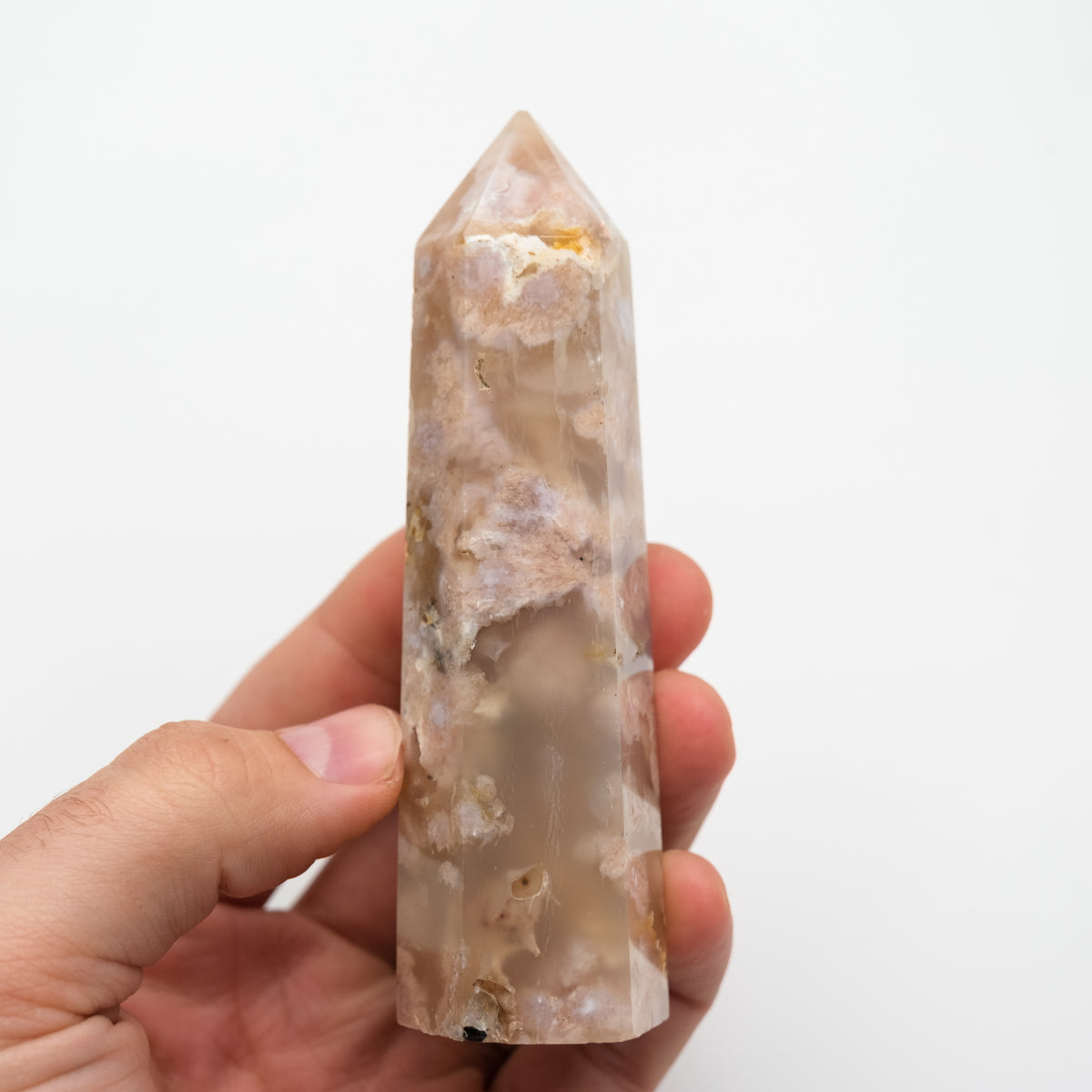 Flower Agate Pillar