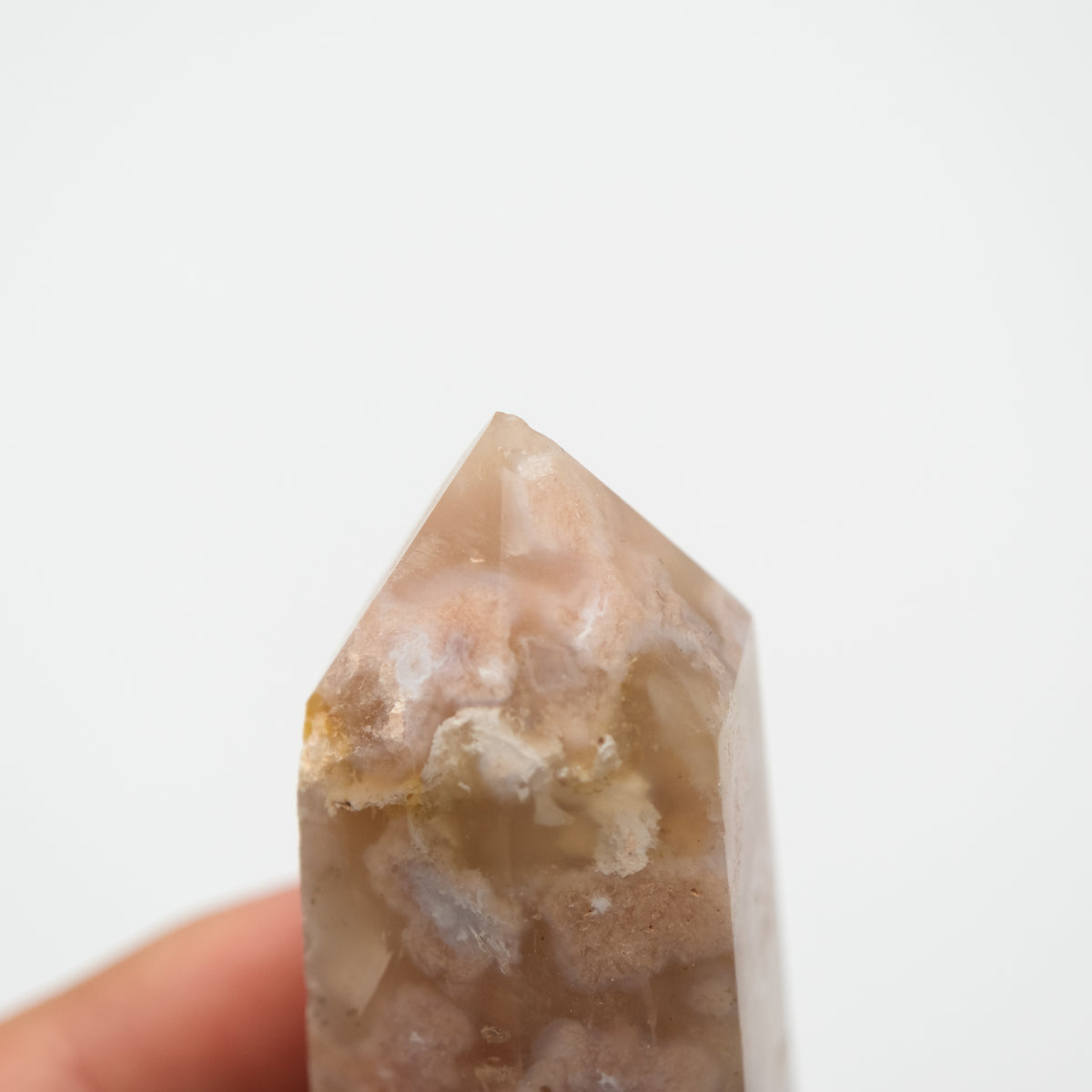 Flower Agate Pillar-4