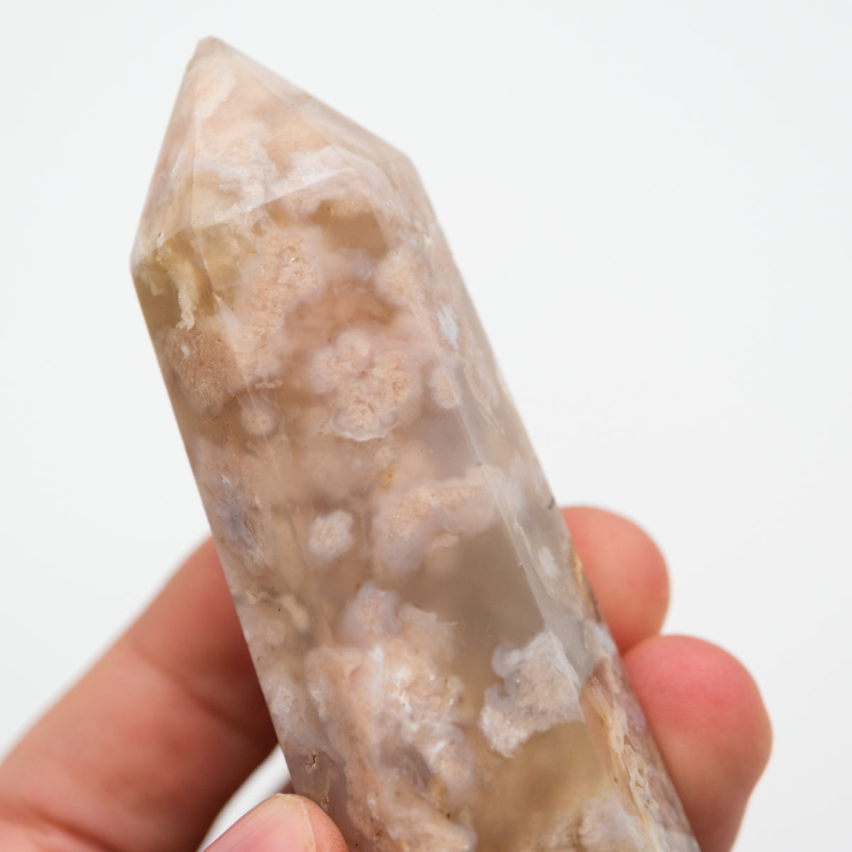 Flower Agate Pillar-5