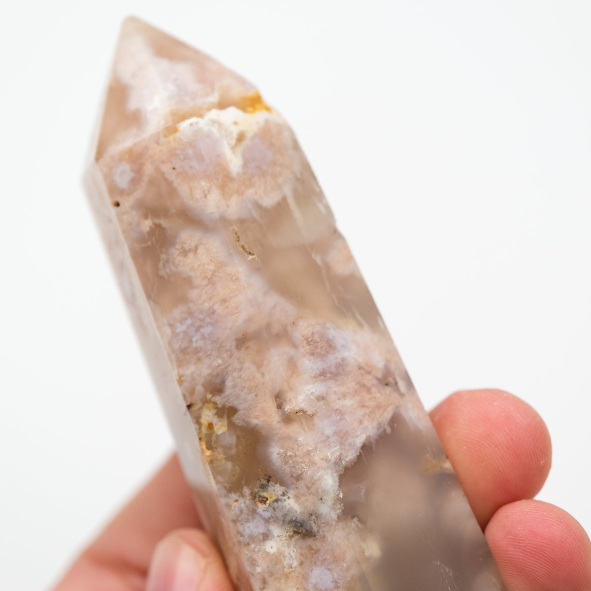 Flower Agate Pillar-6
