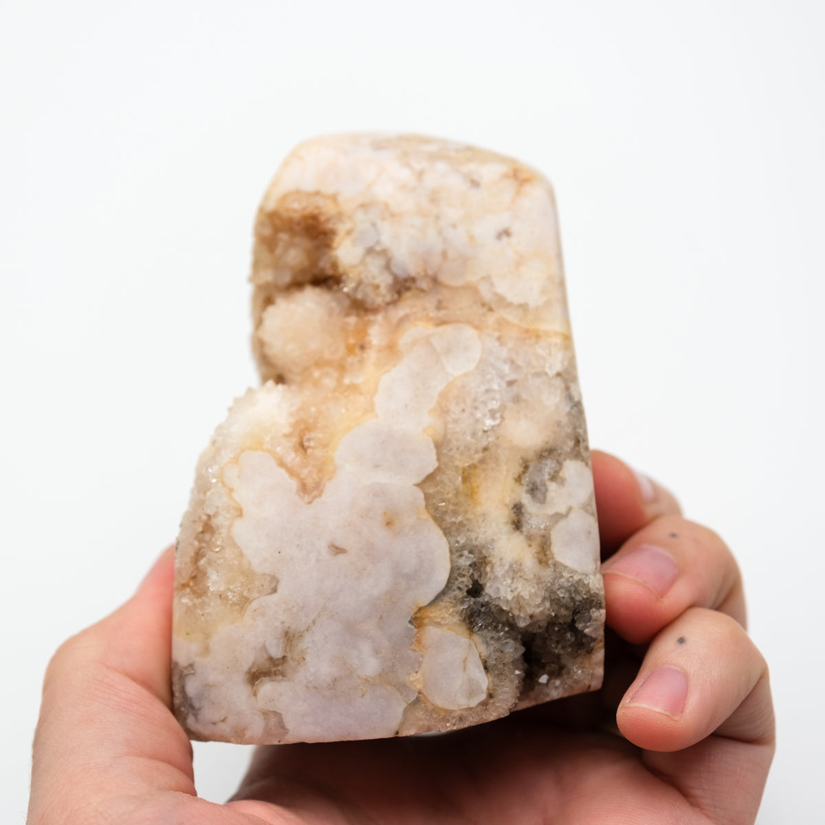 Flower Agate Pillar-2