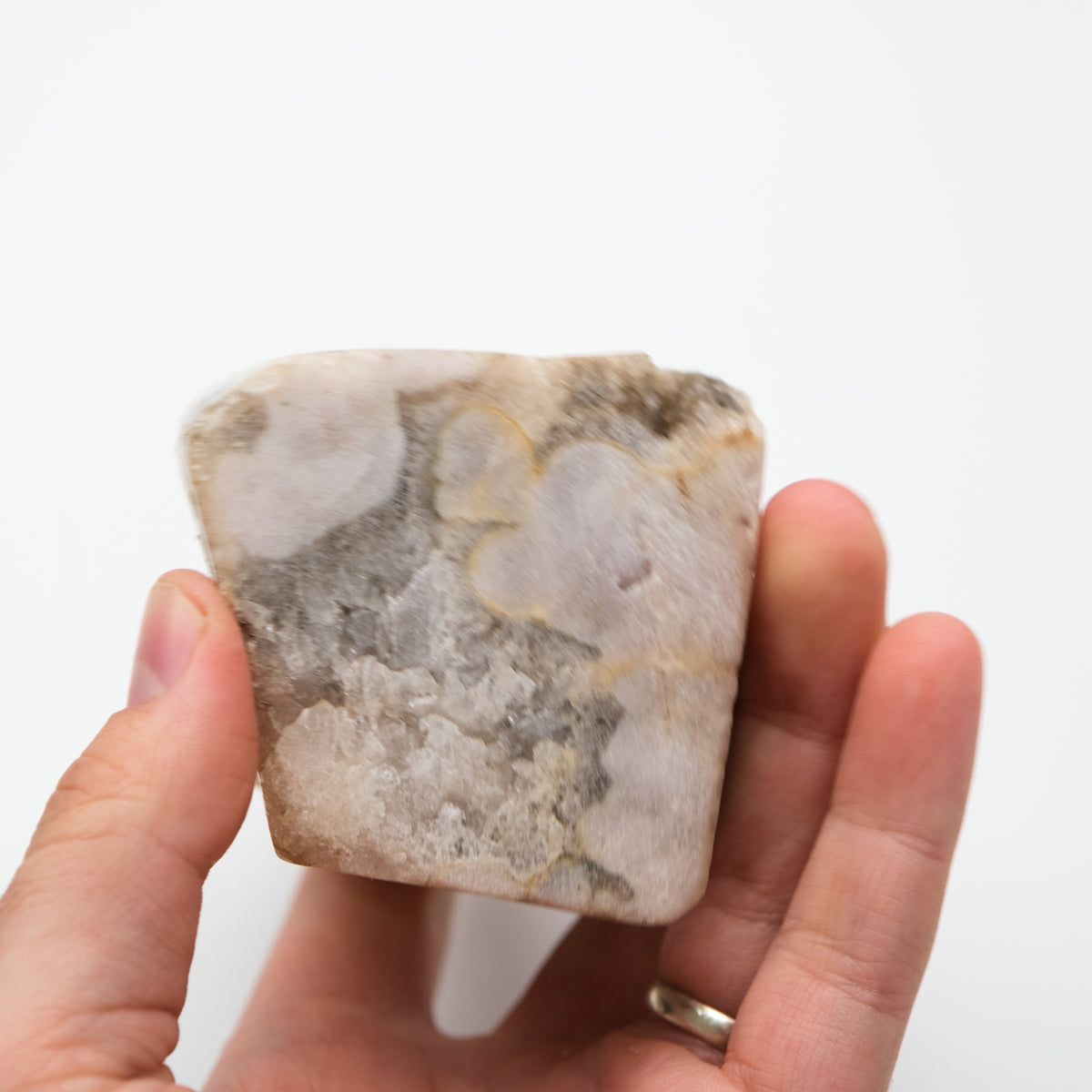 Flower Agate Pillar-4