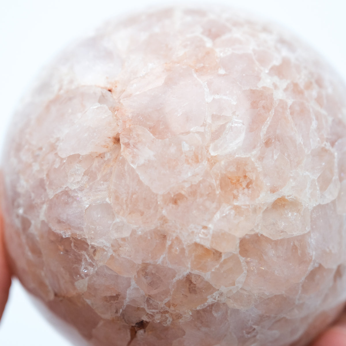 Flower Agate Sphere-2