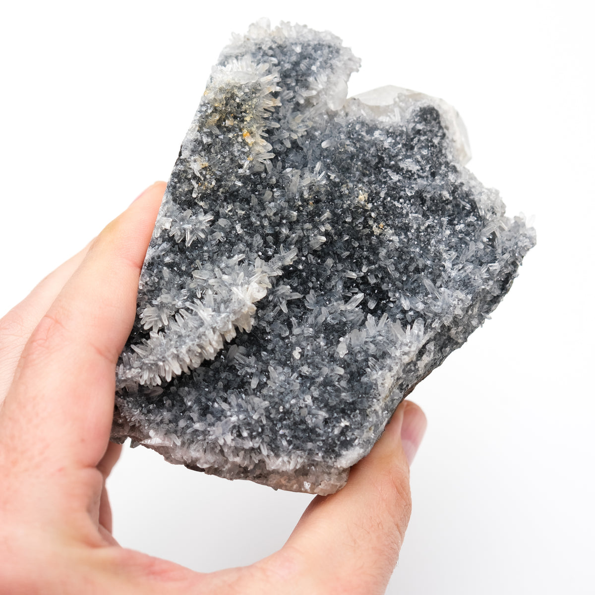 Rainbow Hematite, Apophyllite & Quartz Specimen-3