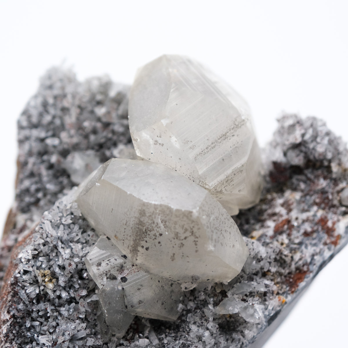 Rainbow Hematite, Apophyllite & Quartz Specimen-8