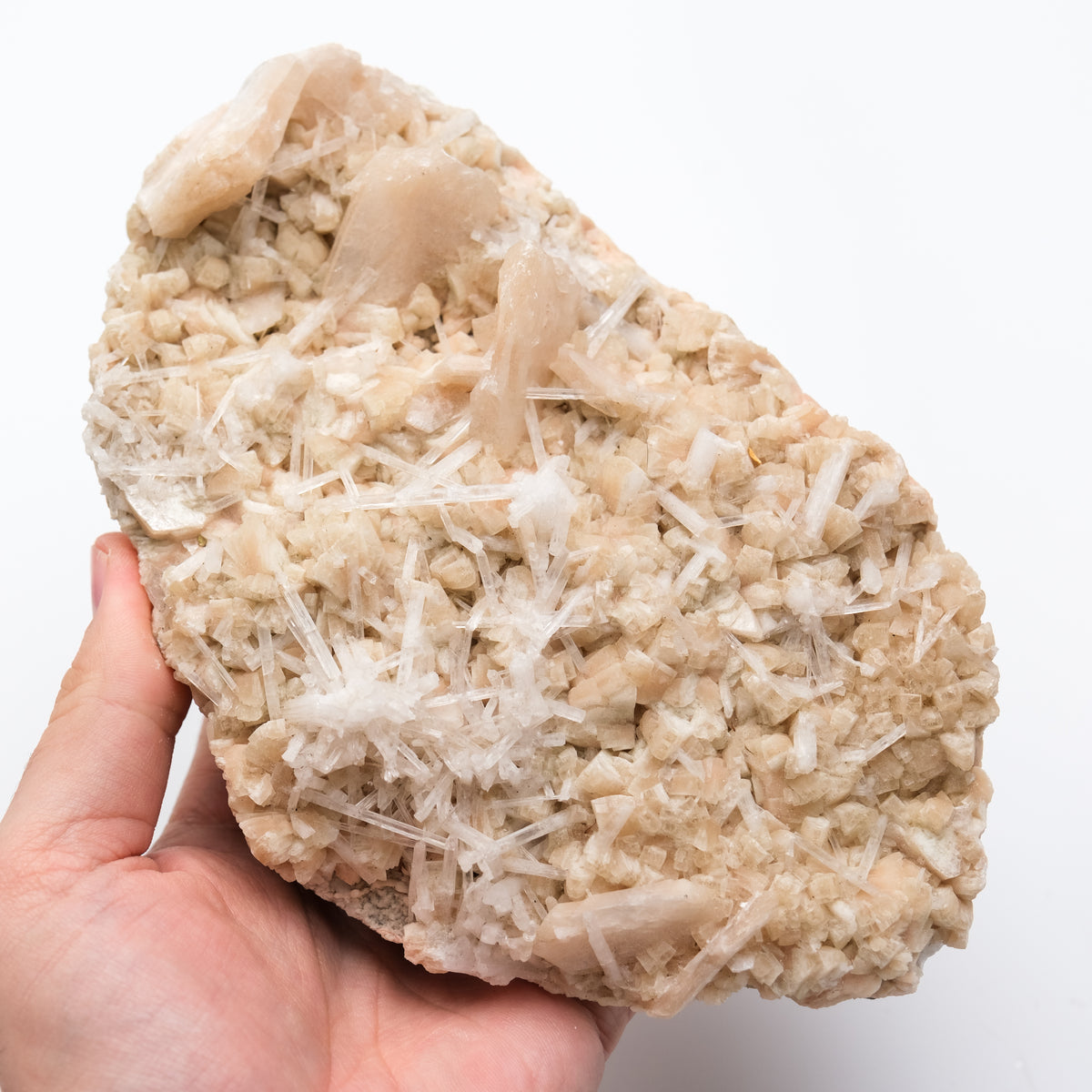 Stilbite & Scolecite Cluster