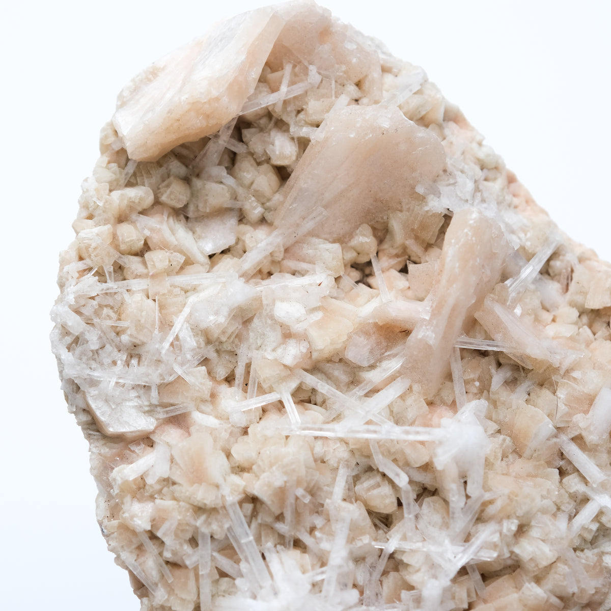 Stilbite & Scolecite Cluster-3