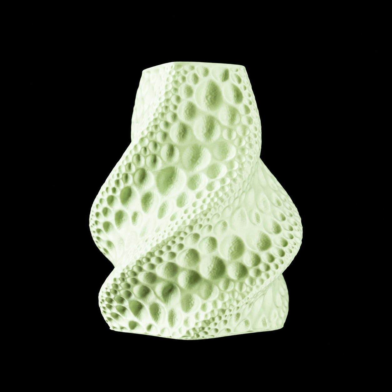 Modern Machine Driftcell Vase with sleek glass design, featuring a tall, cylindrical shape and clear finish for contemporary home decor.