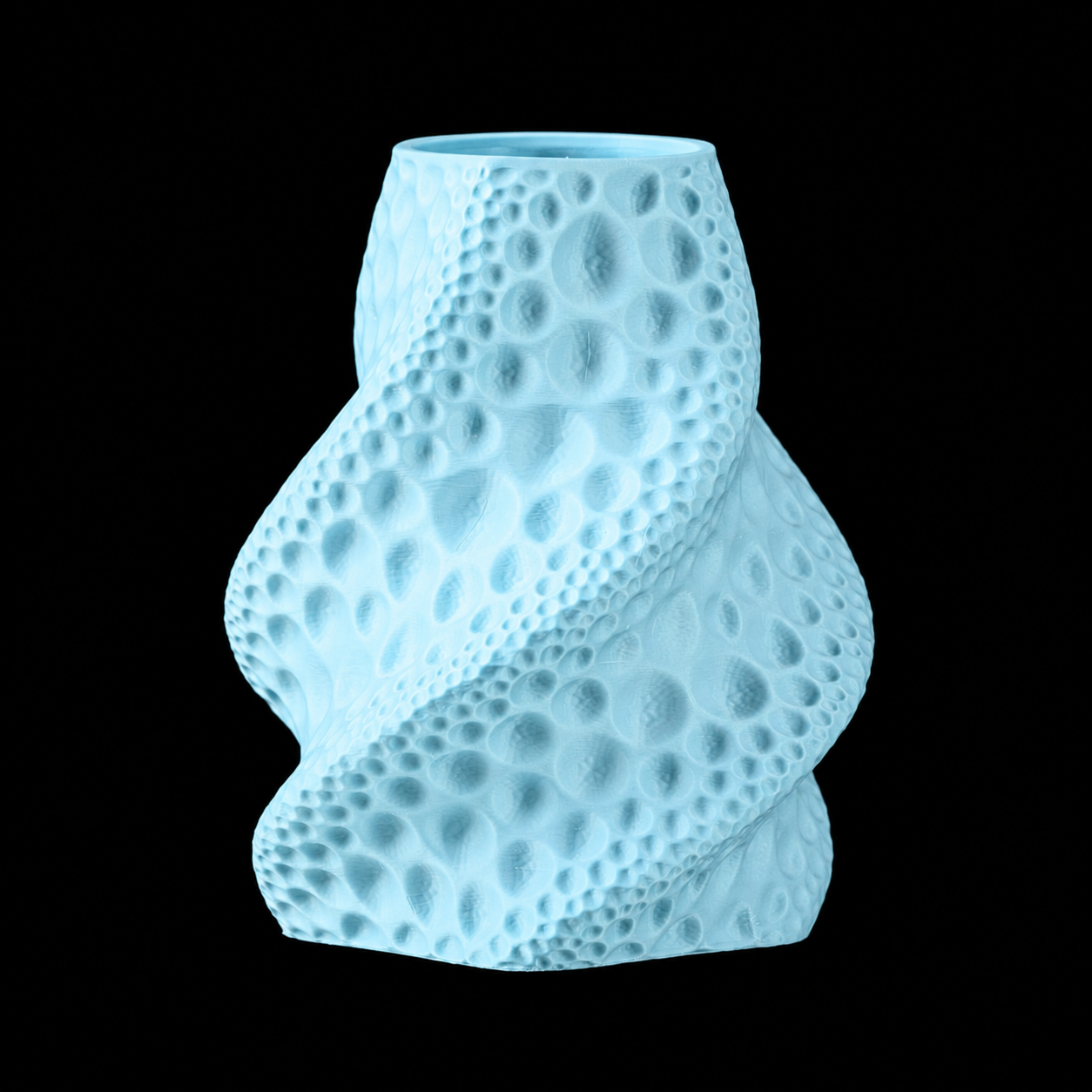 Modern Machine Driftcell Vase with sleek glass design, featuring a tall, cylindrical shape and minimalist aesthetic.